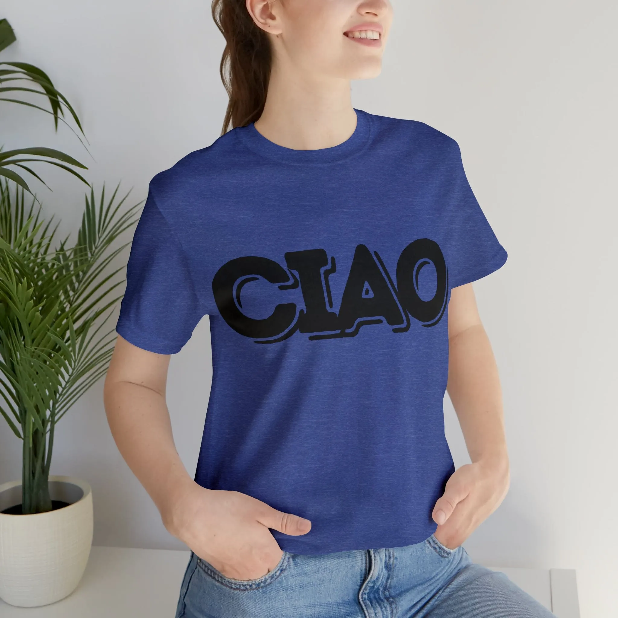 Ciao! Italian Unisex Jersey Short Sleeve Tee