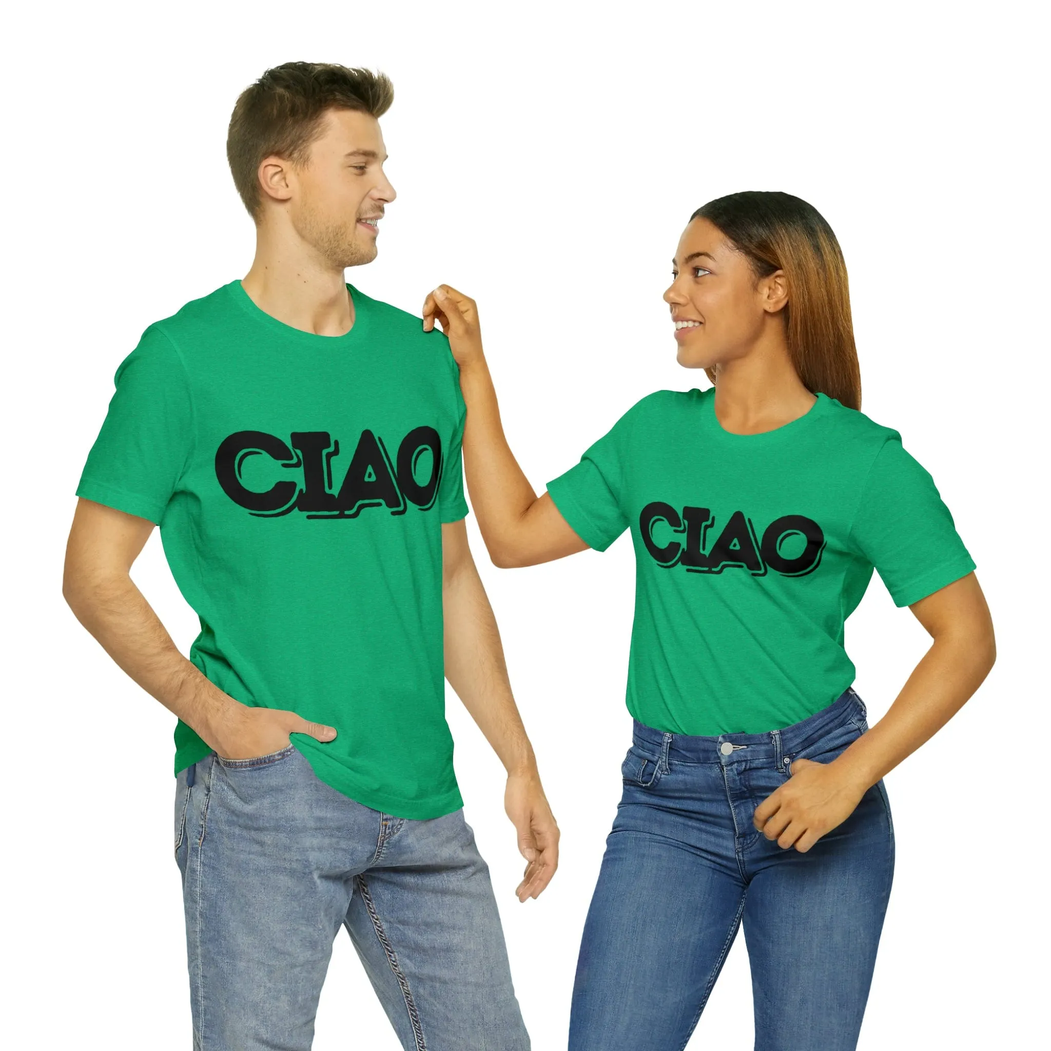 Ciao! Italian Unisex Jersey Short Sleeve Tee