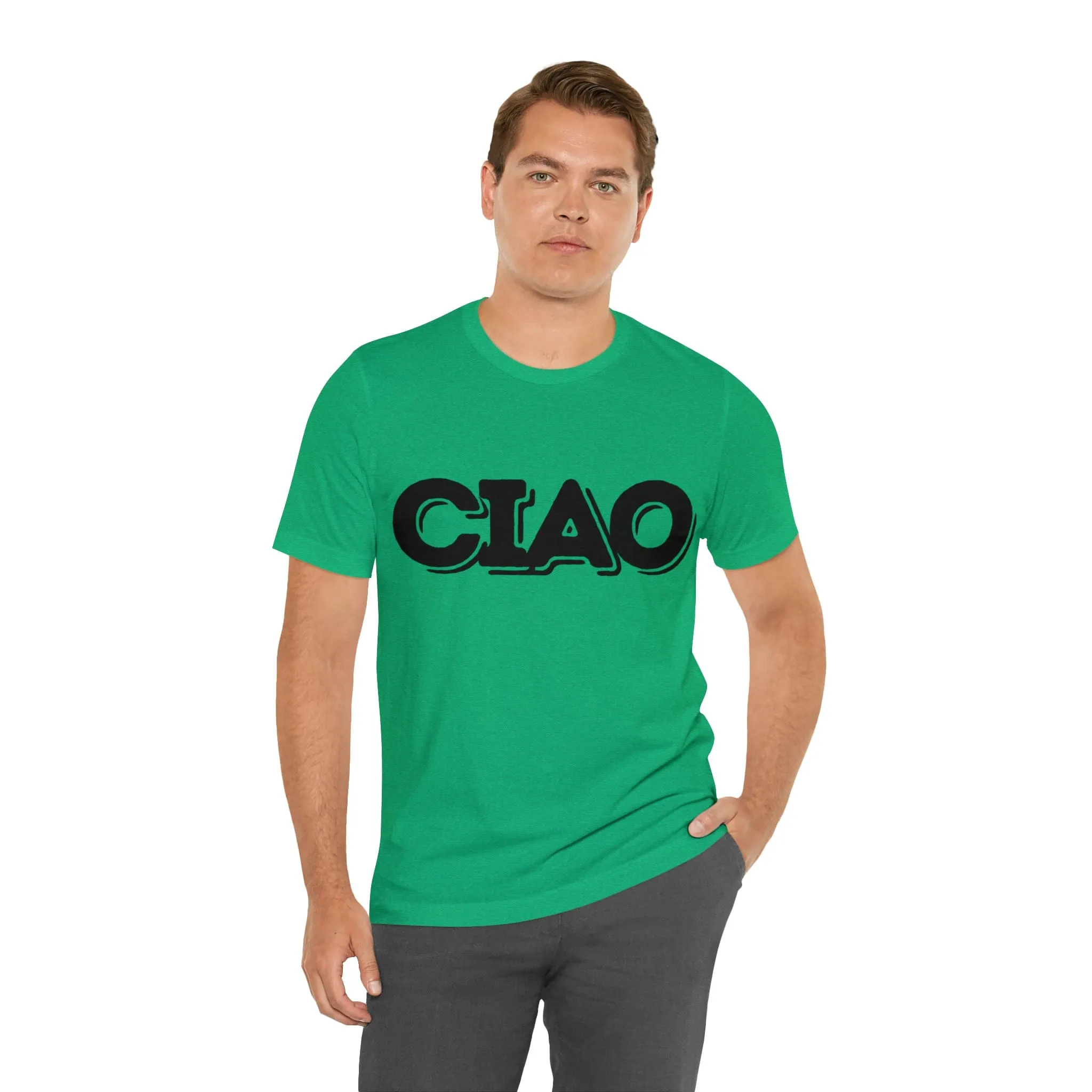 Ciao! Italian Unisex Jersey Short Sleeve Tee