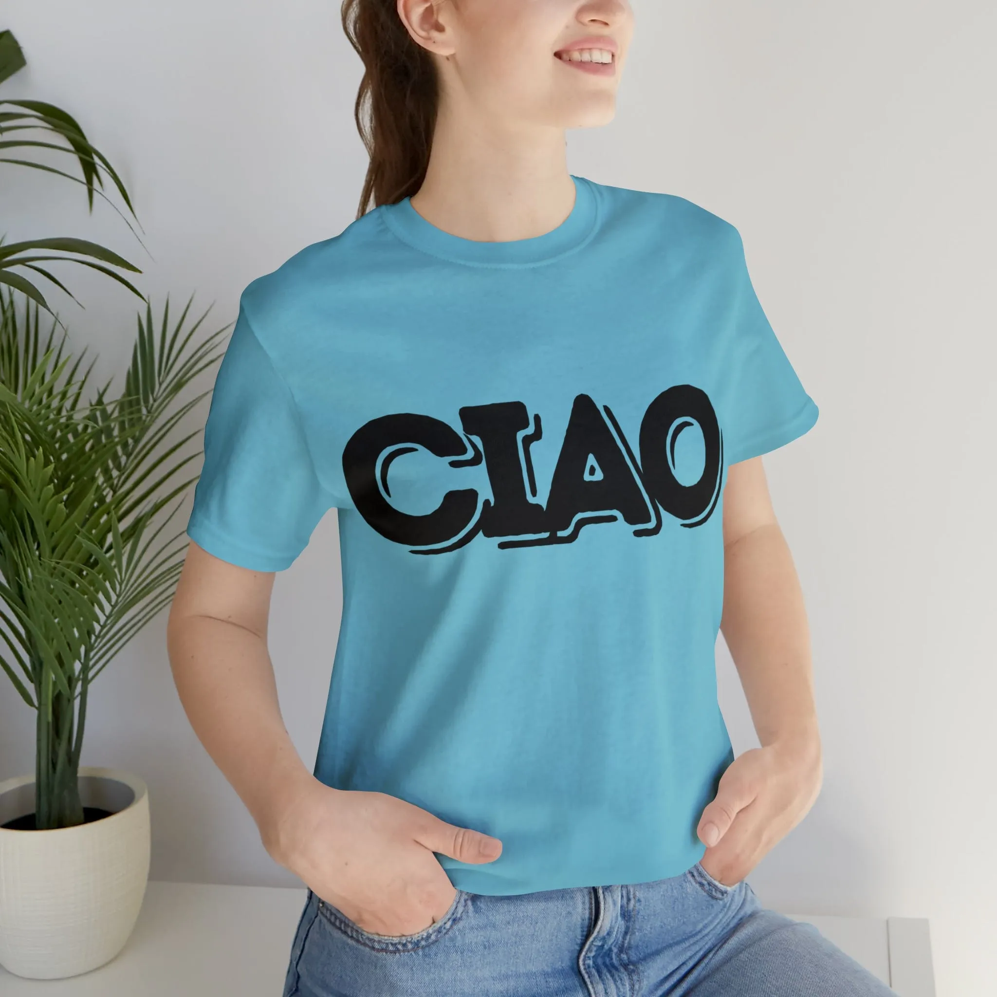 Ciao! Italian Unisex Jersey Short Sleeve Tee