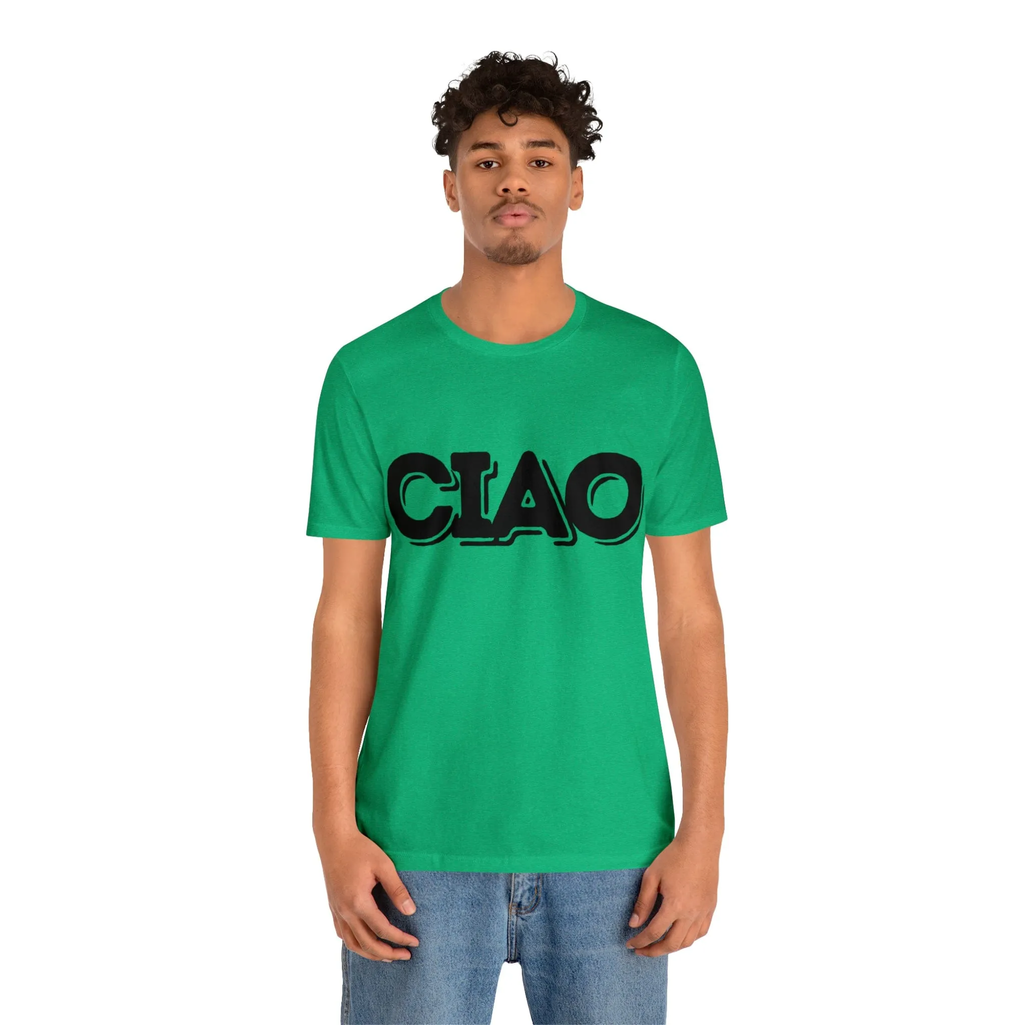 Ciao! Italian Unisex Jersey Short Sleeve Tee