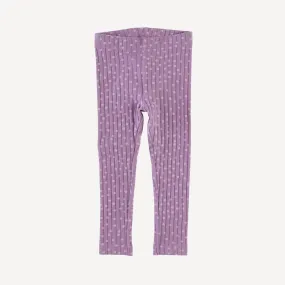 classic skinny legging | very grape dot | classic rib