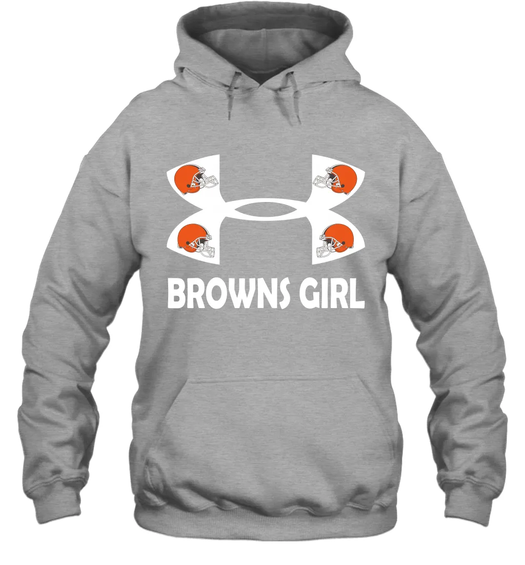 Cleveland Browns Girl Under Armour Football Hoodies