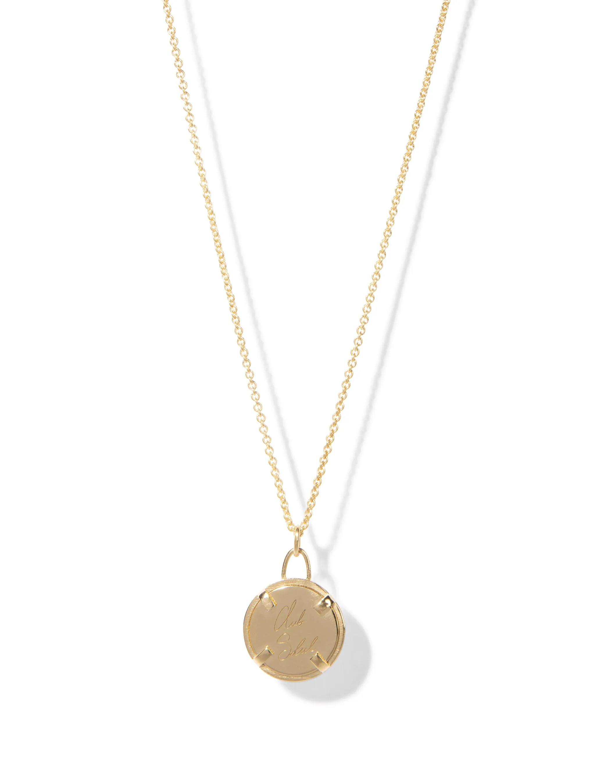 Club Soleil Chain Necklace <br> Gold Vermeil