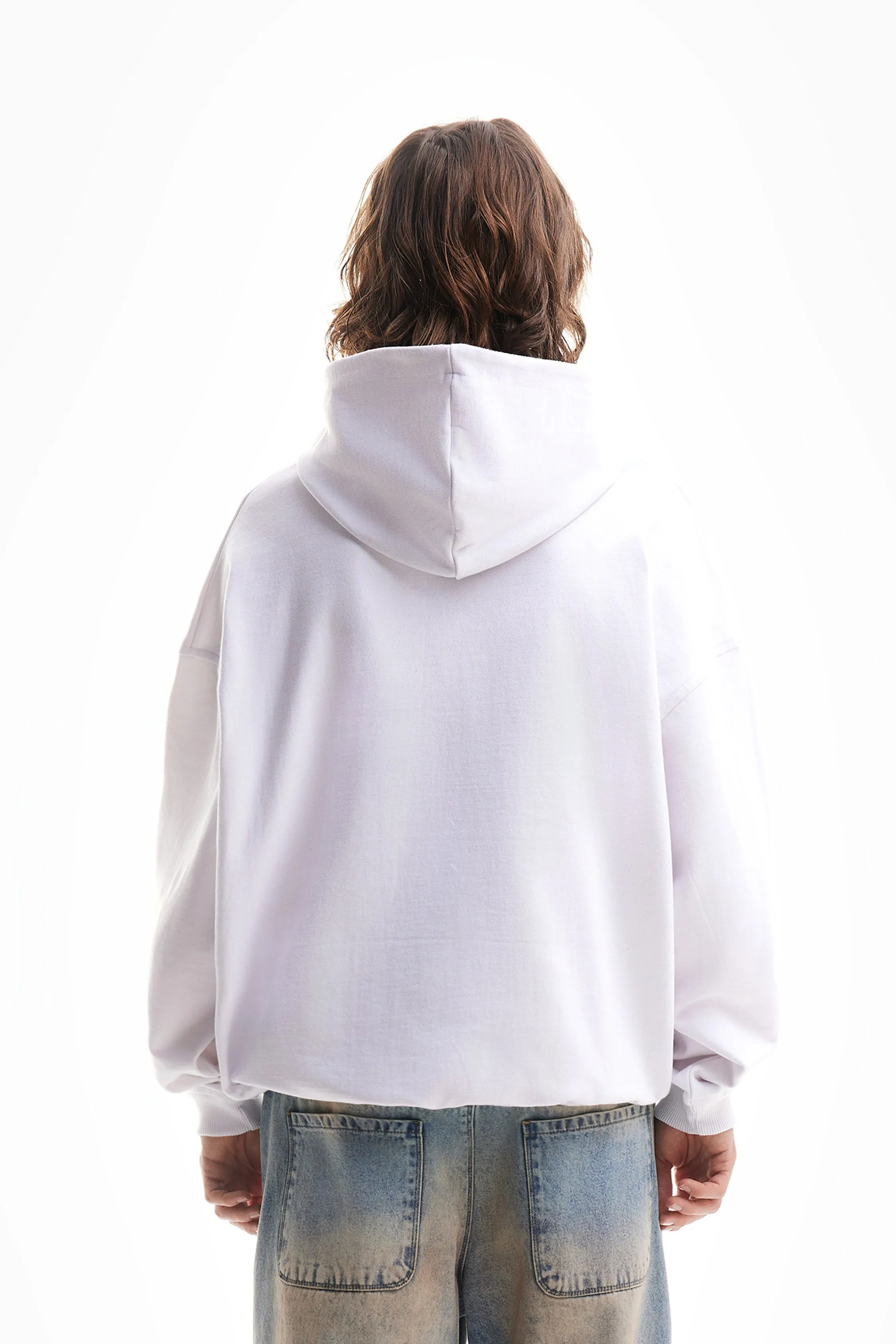 CRUEL WHITE HOODIE