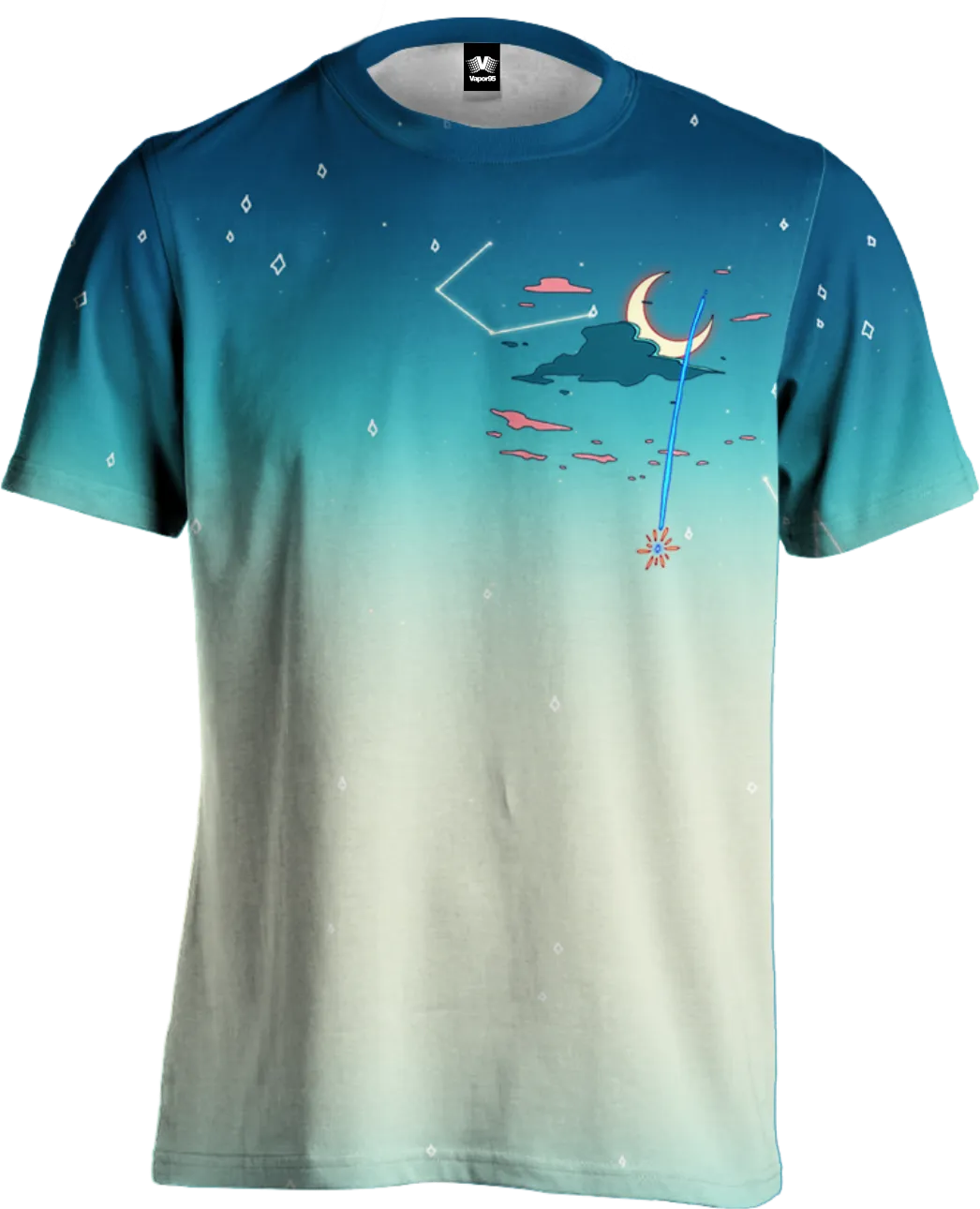 Crystal Shower Tee