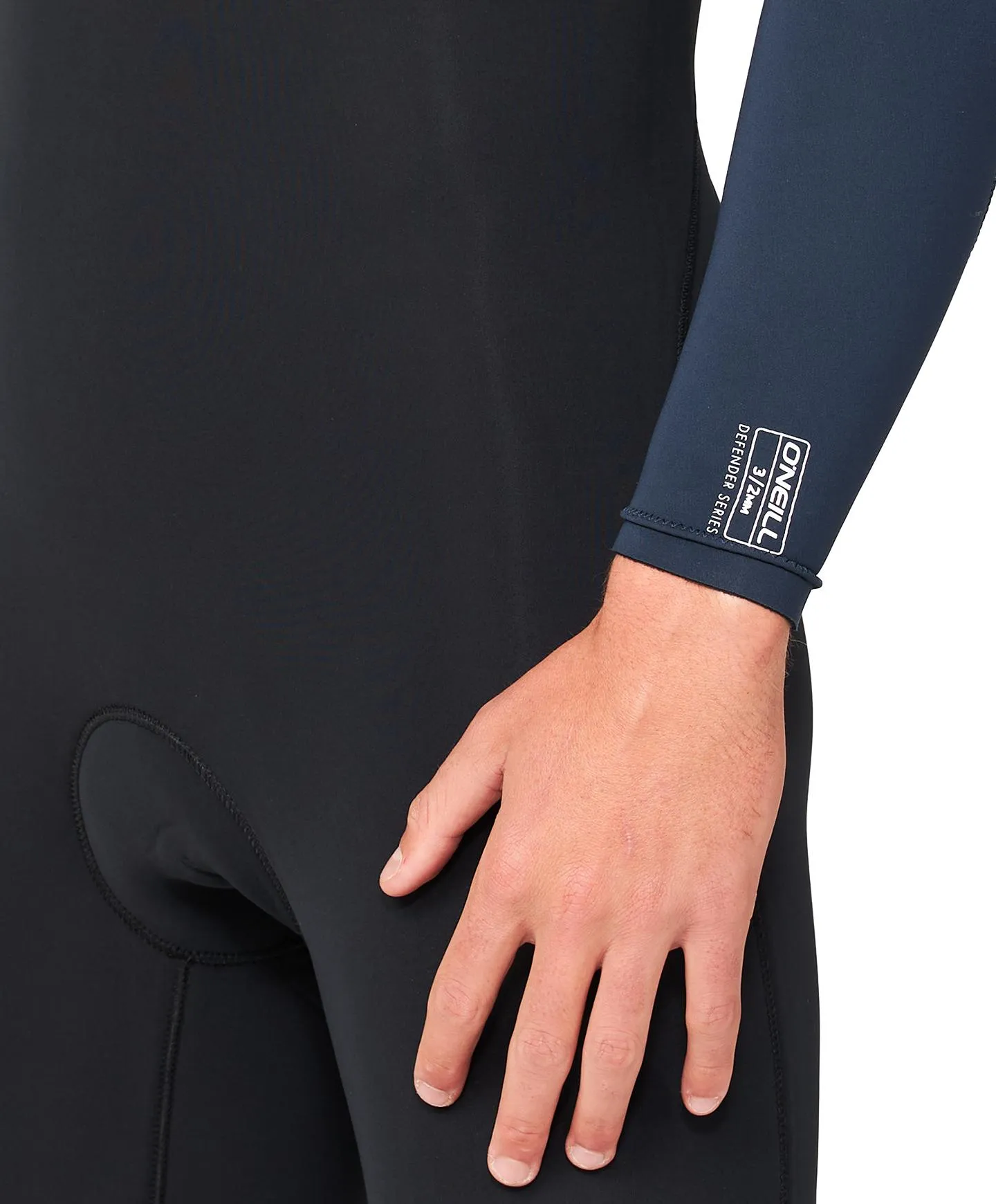 Defender 4/3mm Steamer Back Zip Wetsuit - Slate