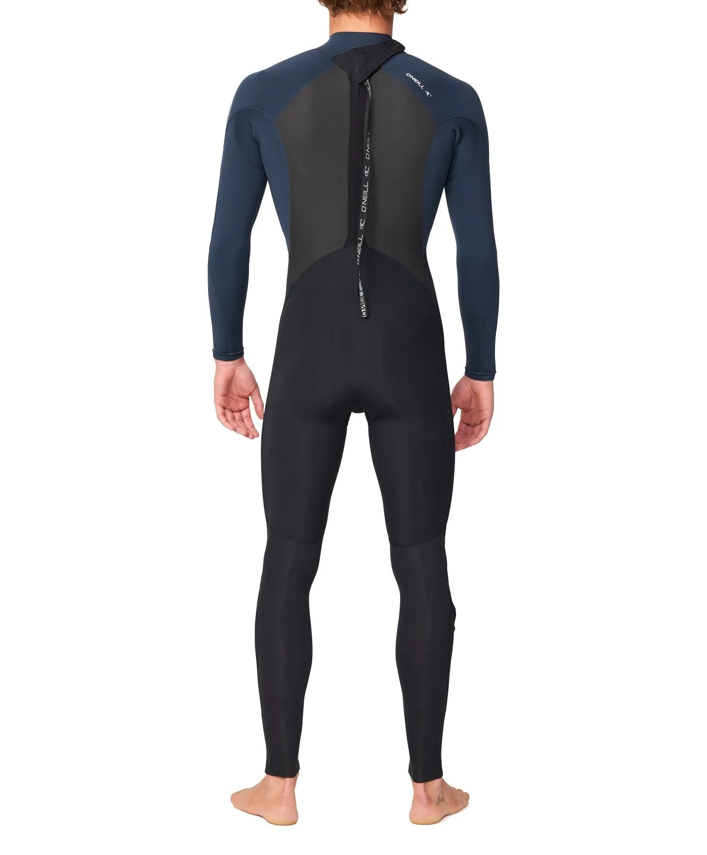 Defender 4/3mm Steamer Back Zip Wetsuit - Slate