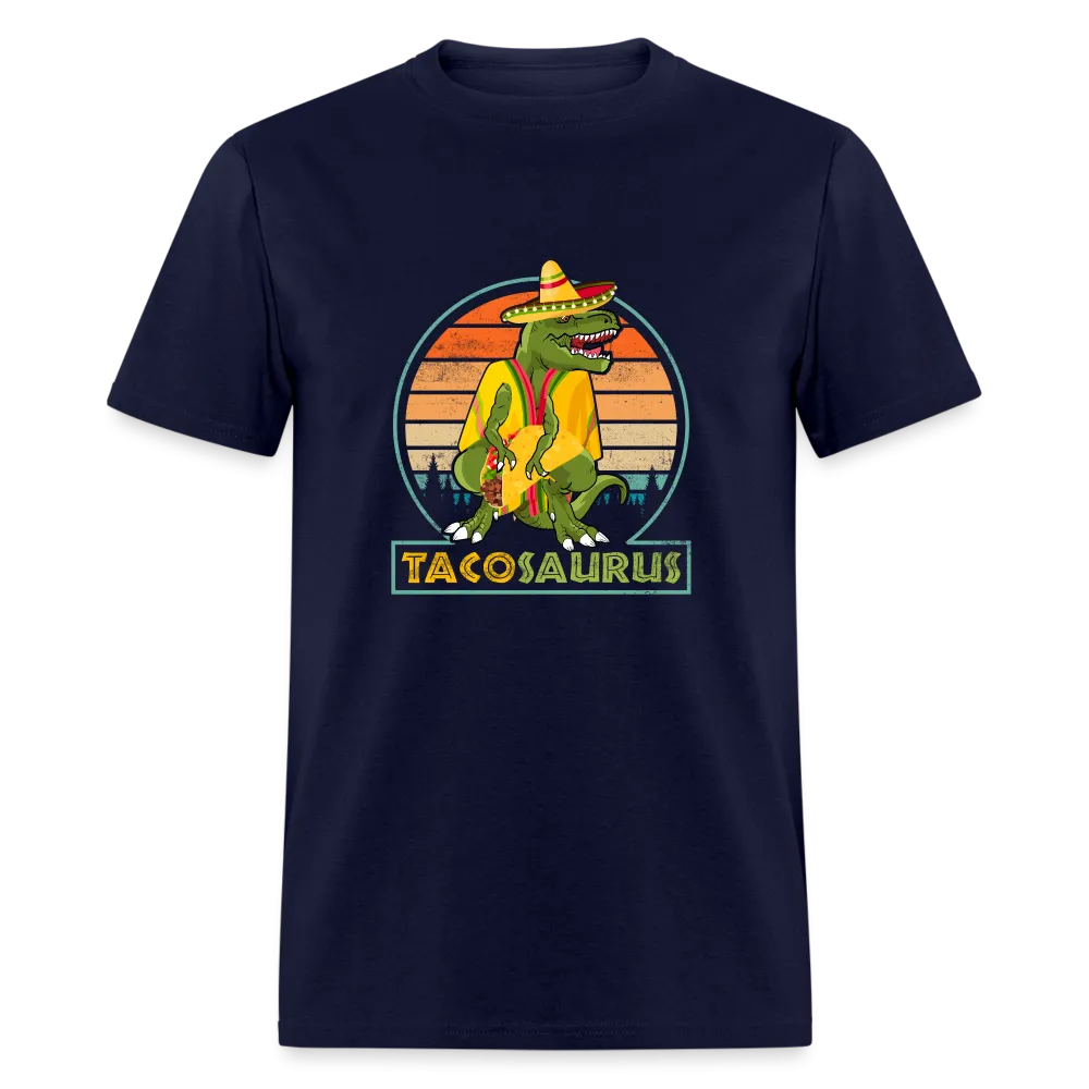 Dino-mite Taco Time: The Hilarious 'Tacosaurus' Tyrannosaurus Taco Tee