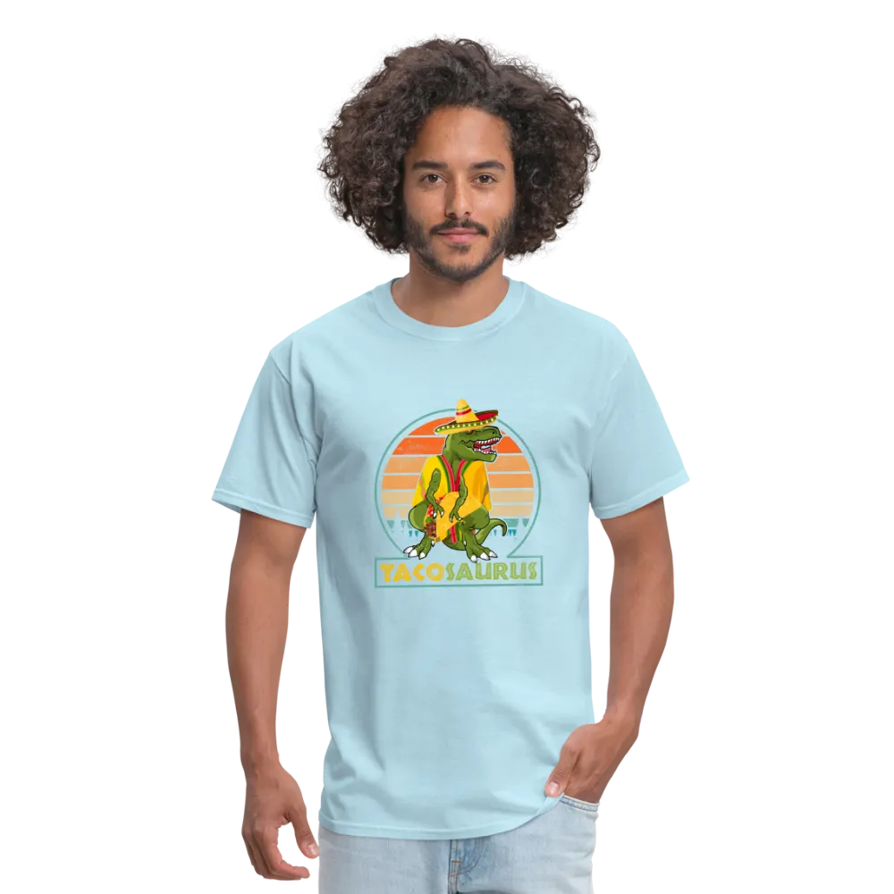 Dino-mite Taco Time: The Hilarious 'Tacosaurus' Tyrannosaurus Taco Tee