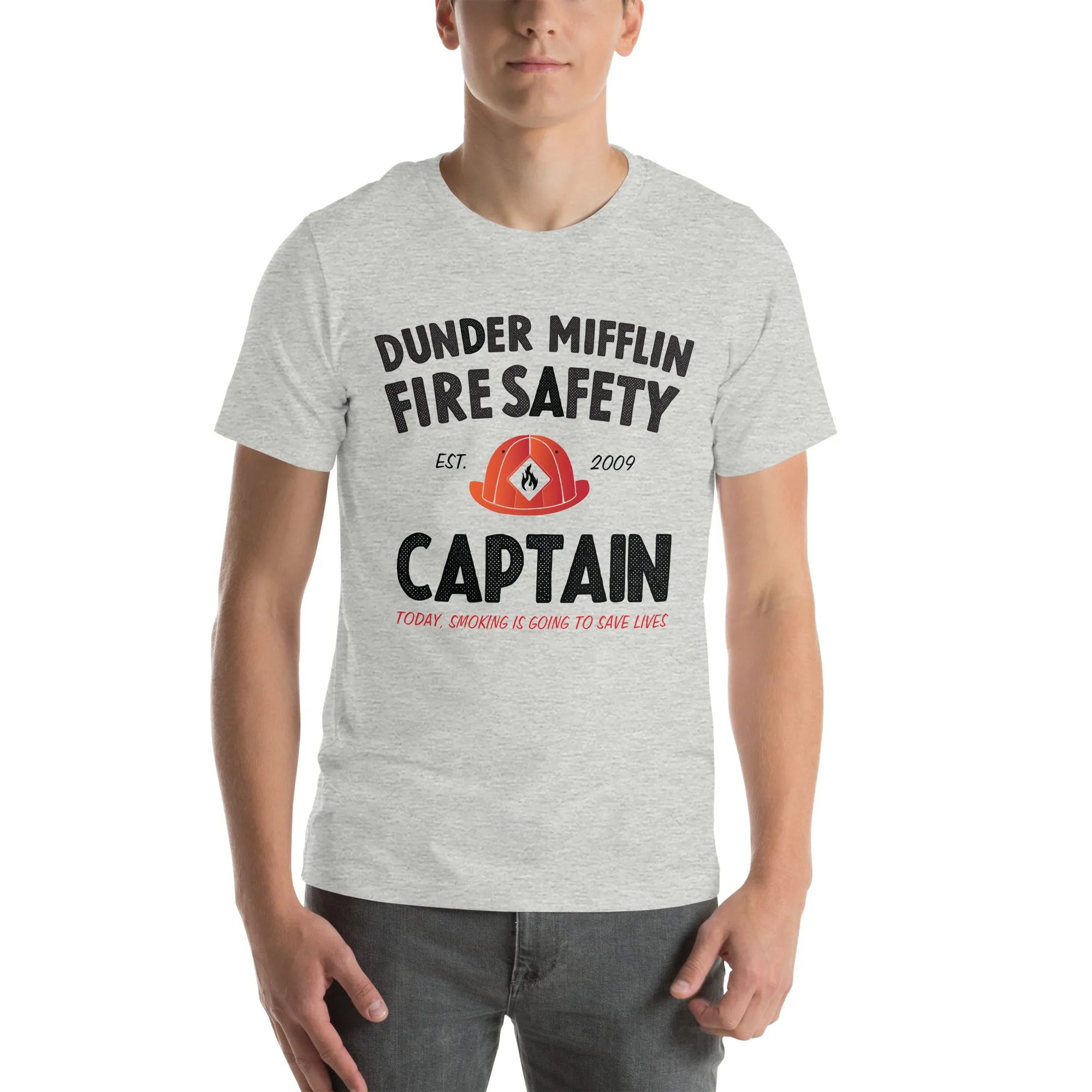 Dunder Mifflin Fire Safety Captain - Unisex T-Shirt