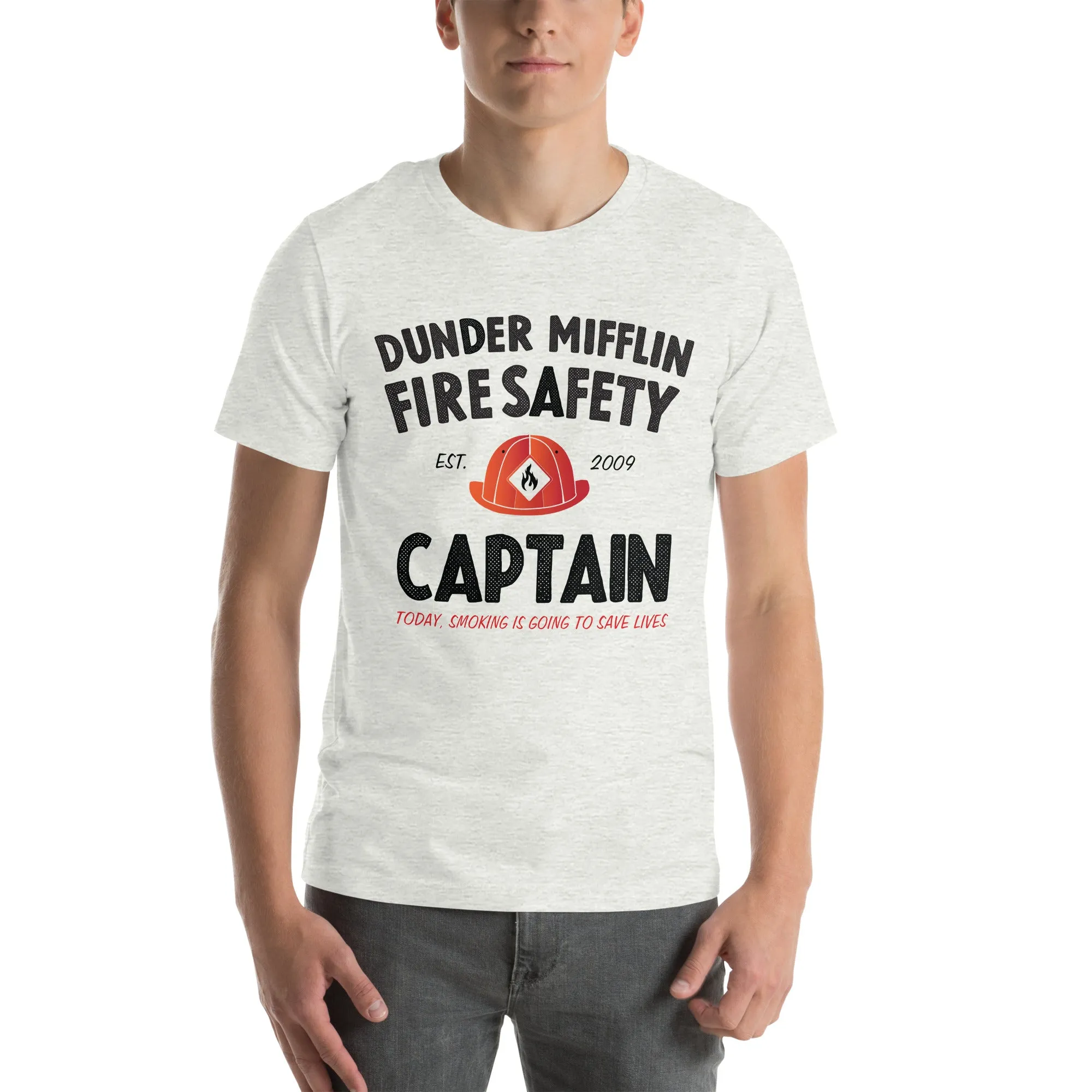 Dunder Mifflin Fire Safety Captain - Unisex T-Shirt