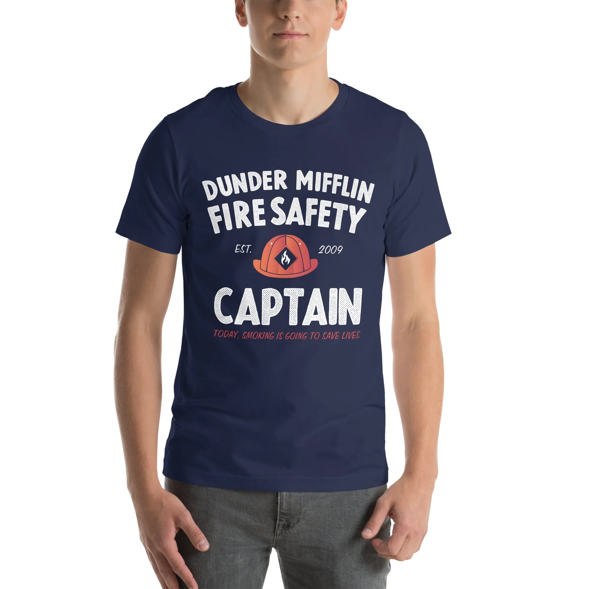 Dunder Mifflin Fire Safety Captain - Unisex T-Shirt