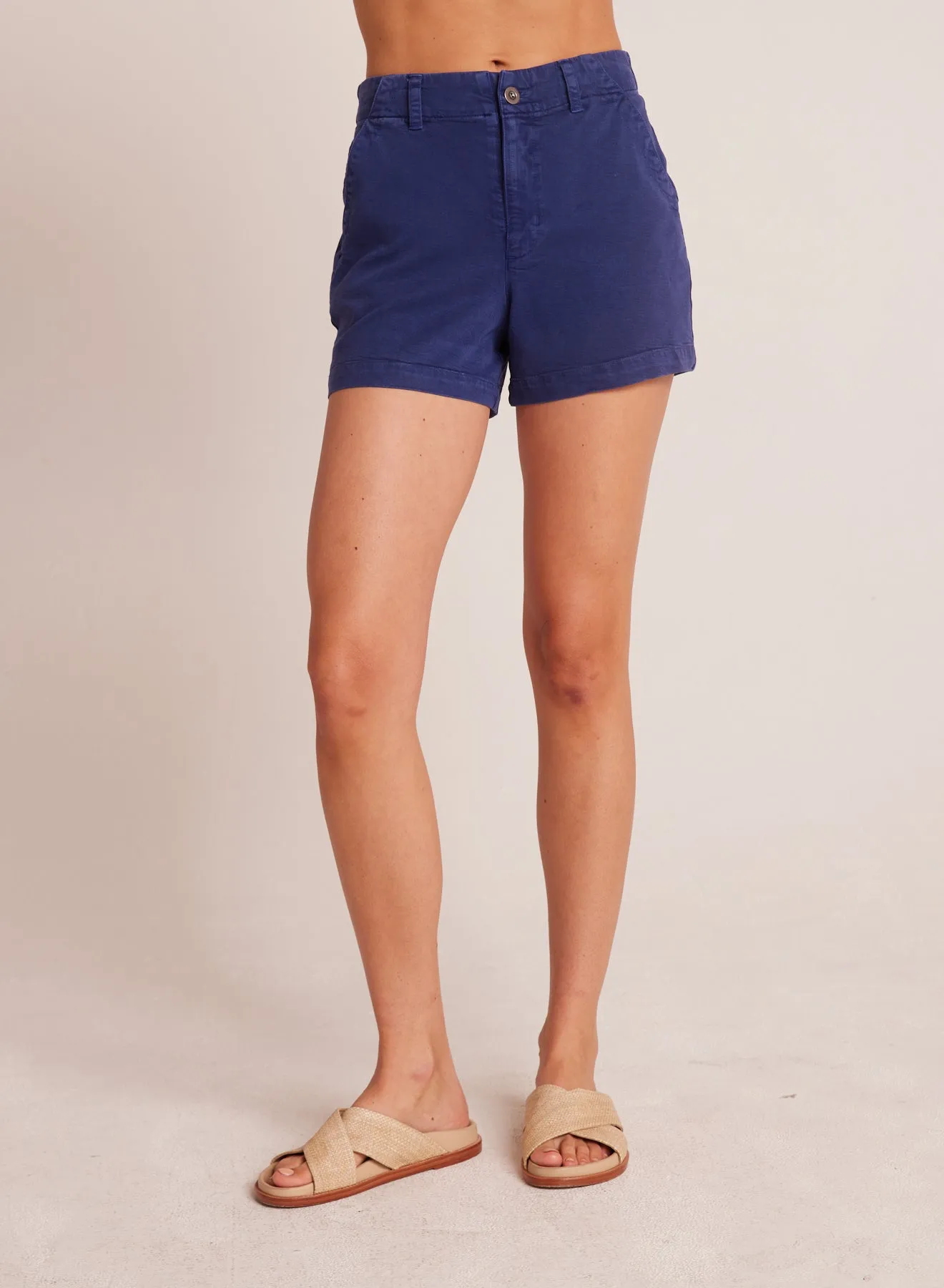 Elle Playa Trouser Short - Tropical Navy