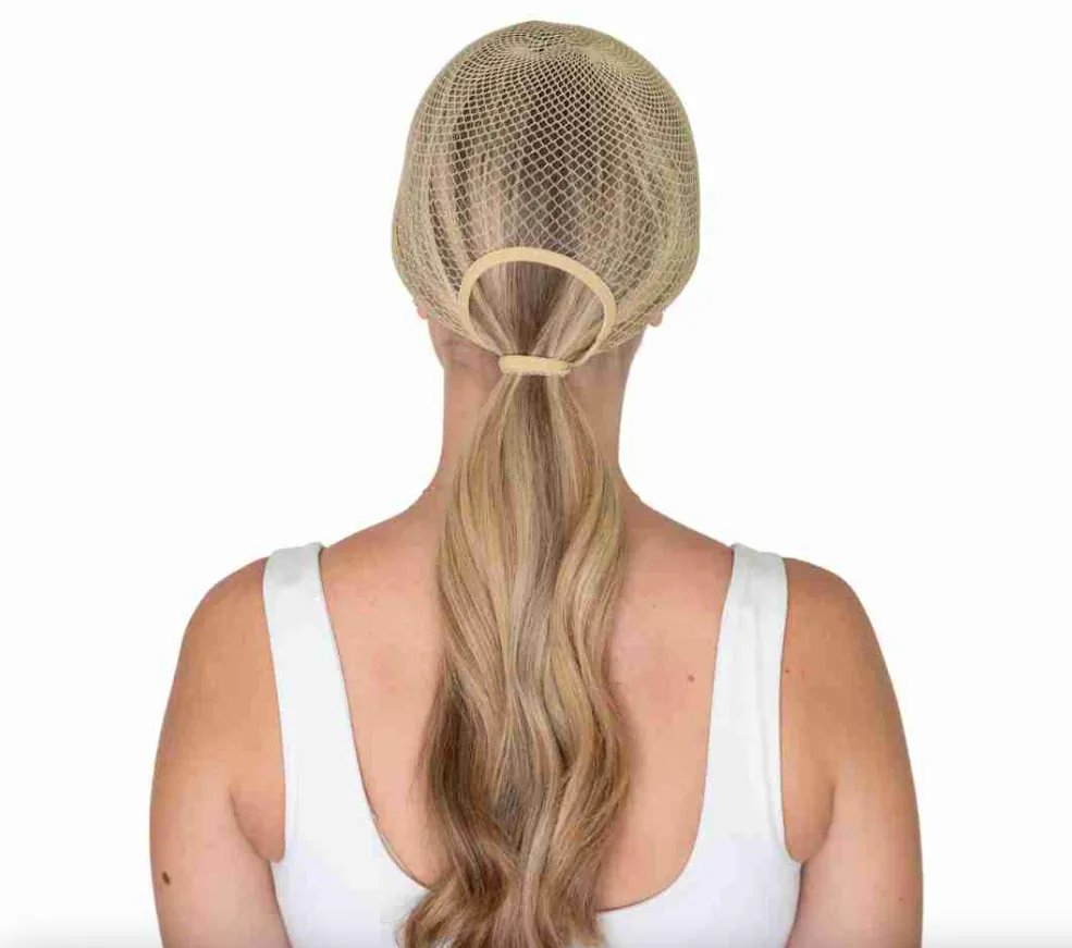 Ellsworth Ponytail Hairnet in Platinum Blonde - One Size