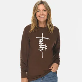 Faith Cross Long Sleeve T Shirt