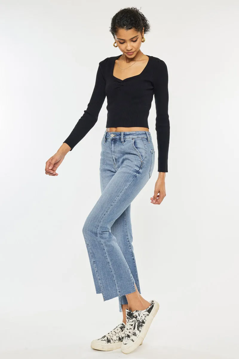 Flynn High Rise Bootcut Jeans