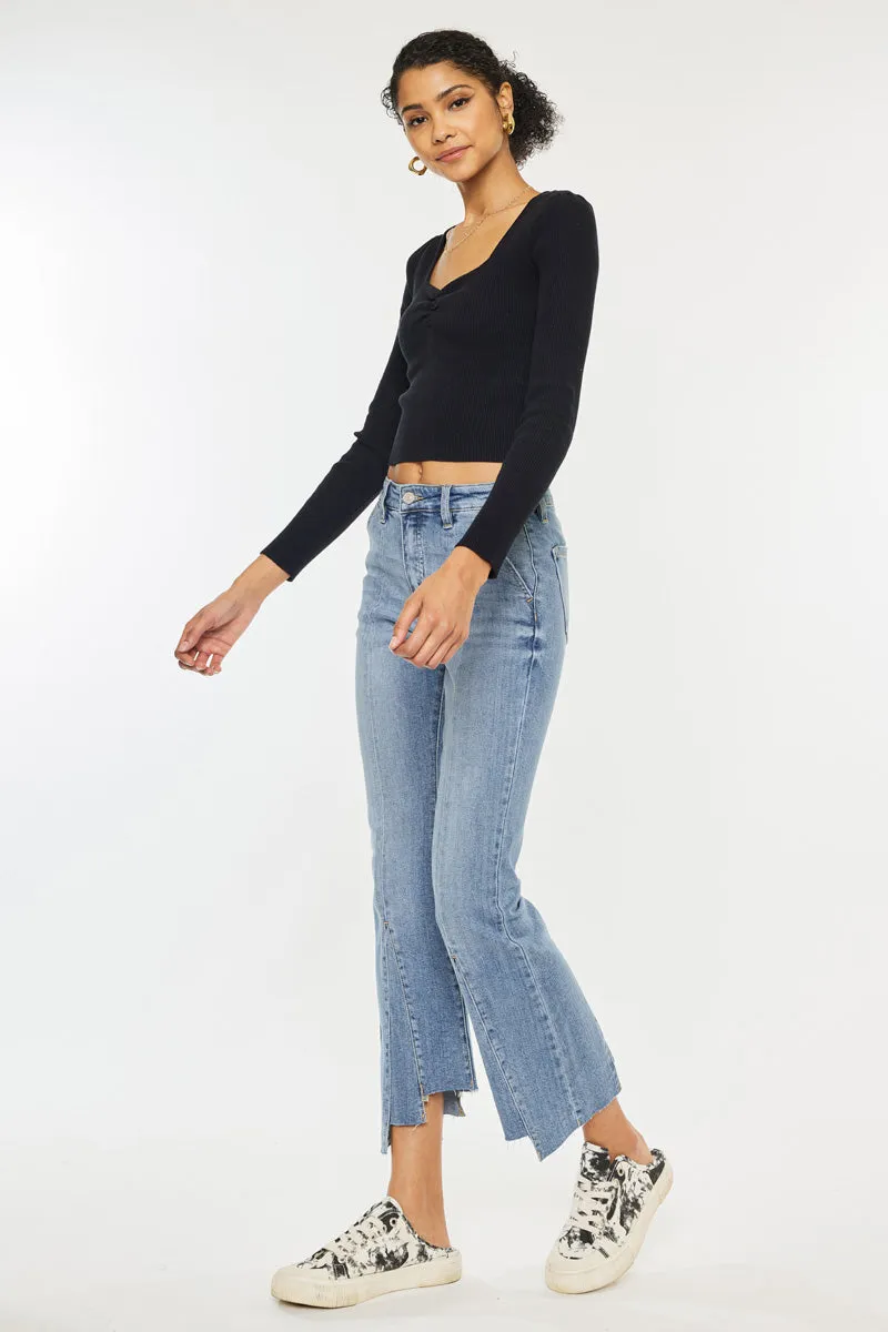 Flynn High Rise Bootcut Jeans