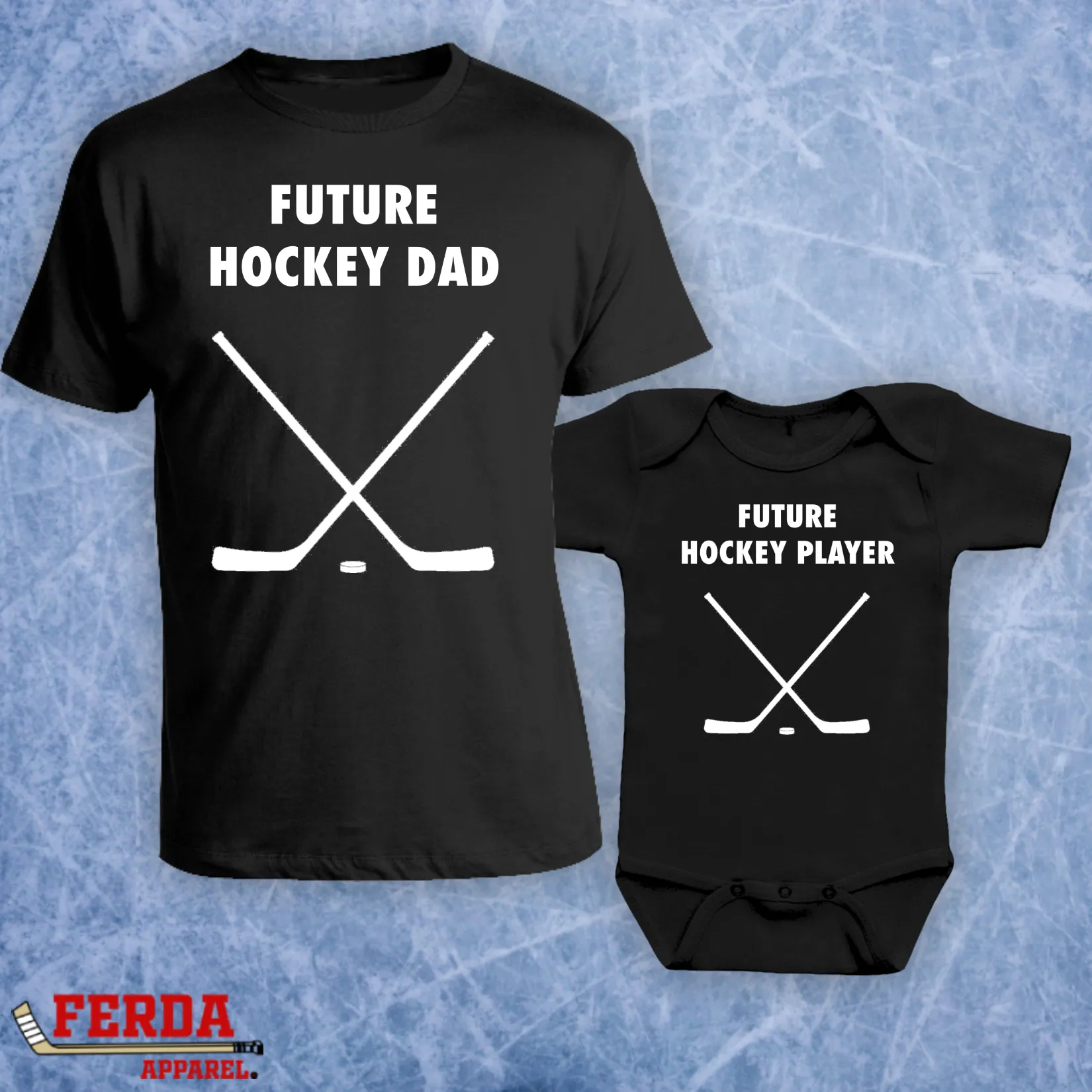 Future Hockey Dad Future Hockey Player Matching Father Son/Daughter Shirts FA21-22