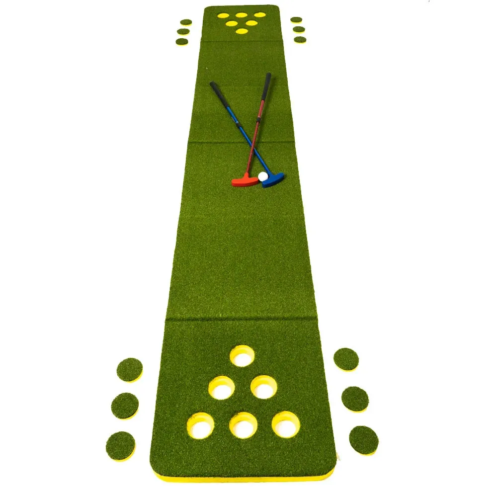 Golf Putter Pong Putting Mat