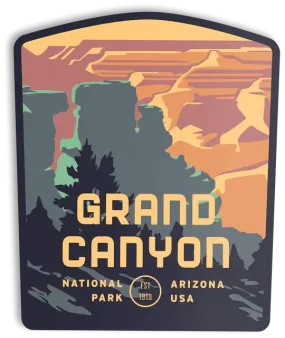 Grand Canyon South Rim Sticker