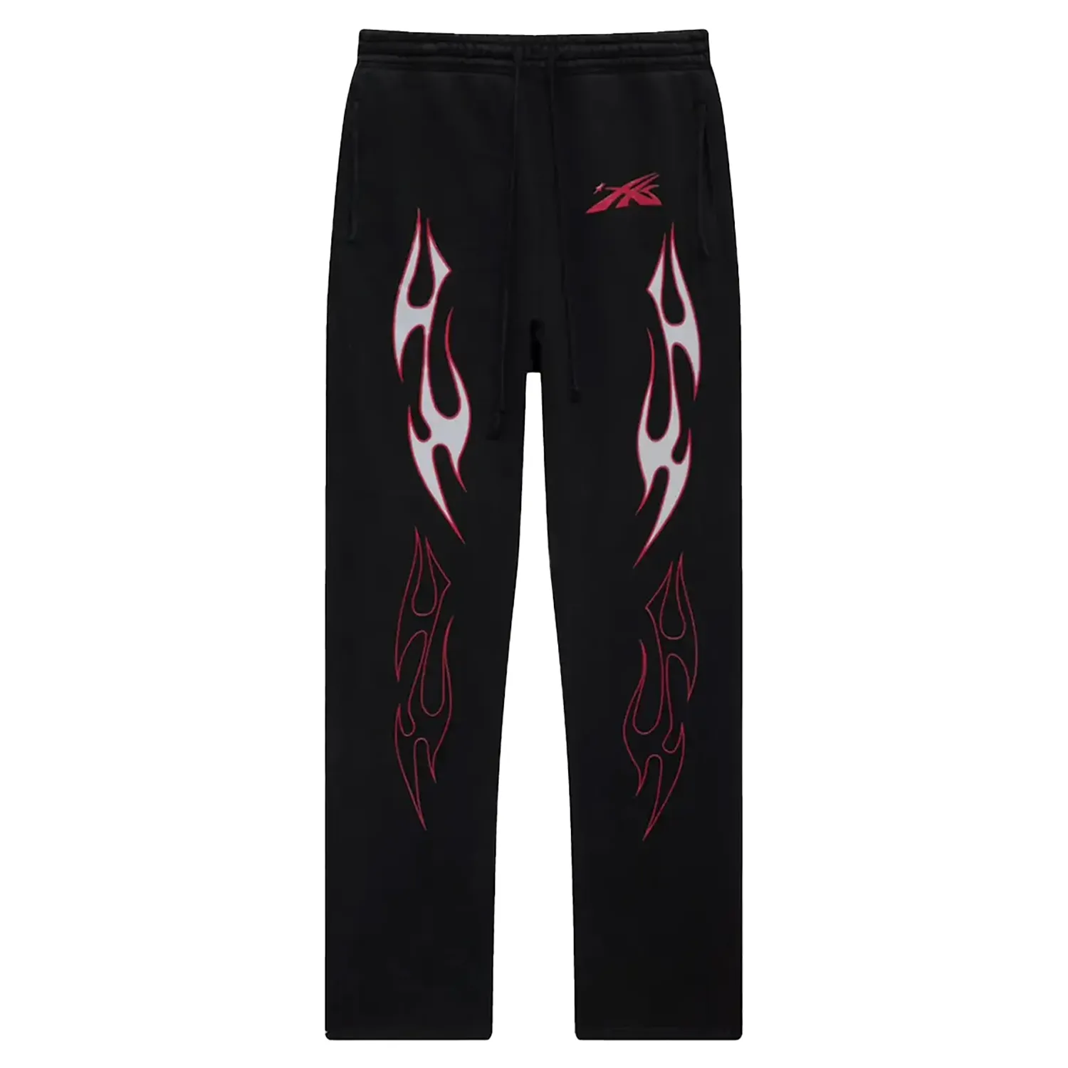 Hellstar Future Flames Sweatpants Black