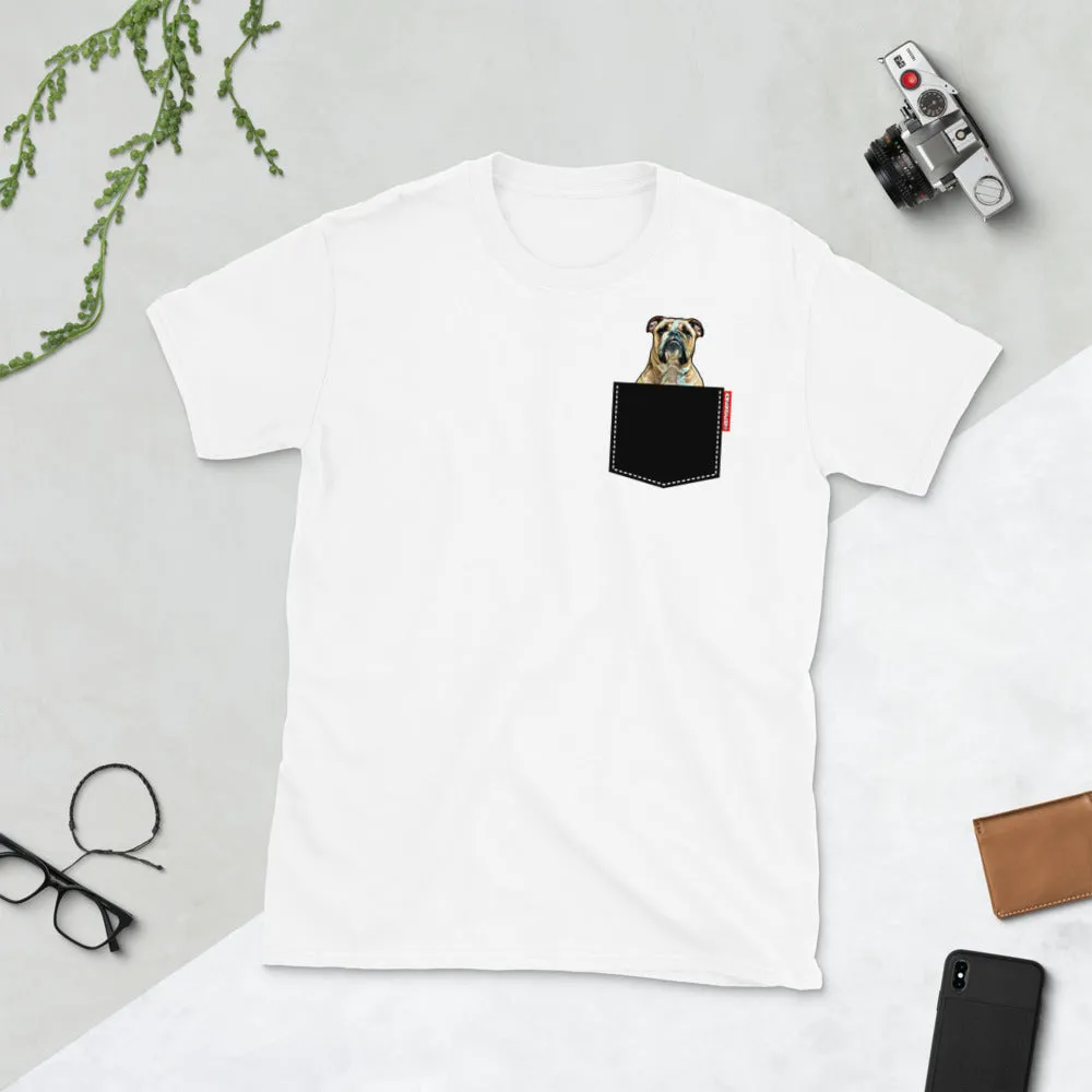 Hershey Pocket Design Short-Sleeve Unisex T-Shirt