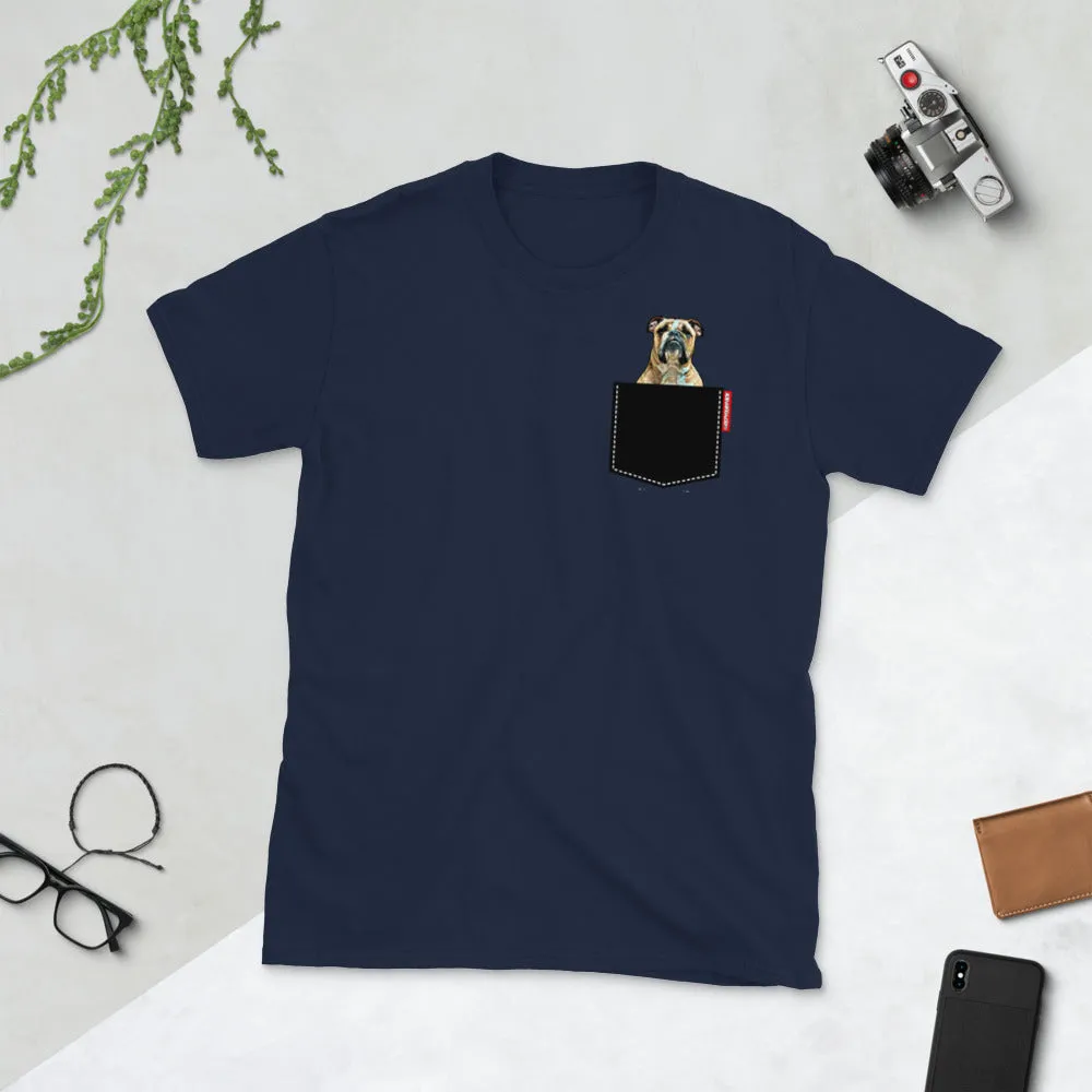 Hershey Pocket Design Short-Sleeve Unisex T-Shirt