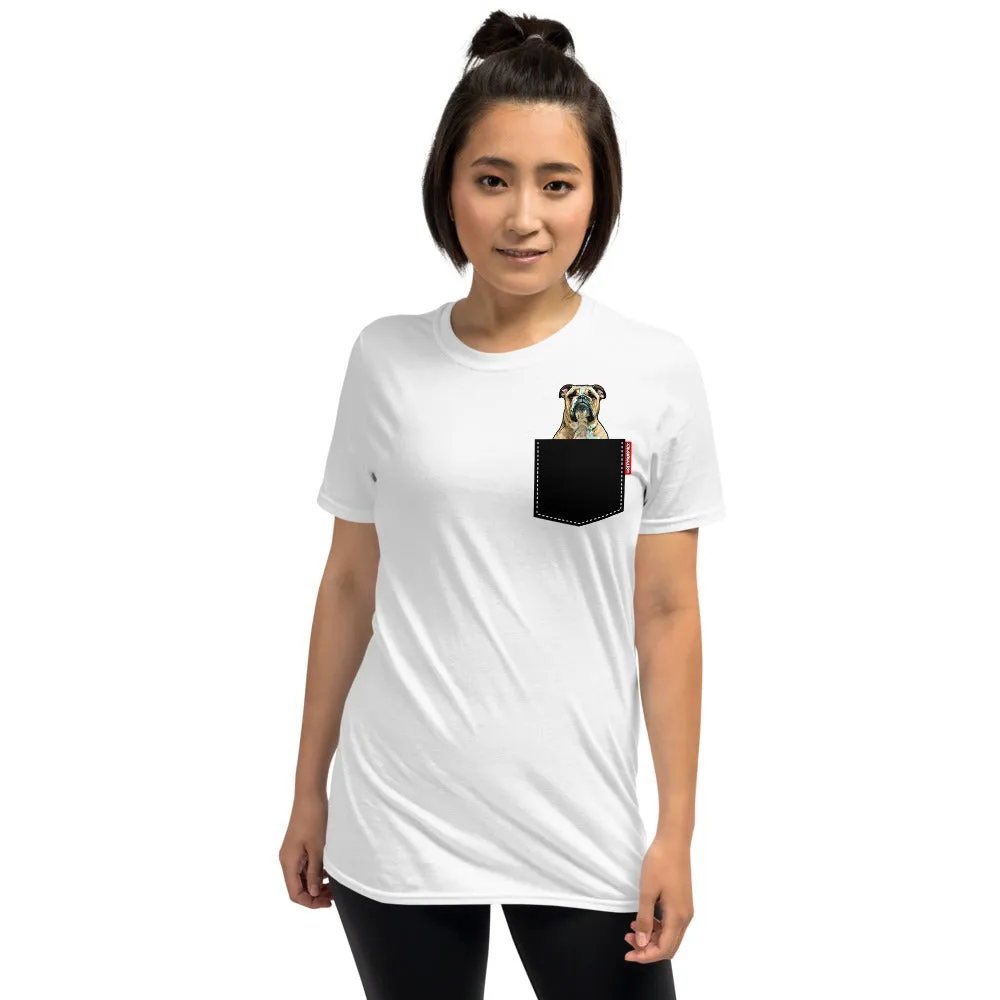 Hershey Pocket Design Short-Sleeve Unisex T-Shirt