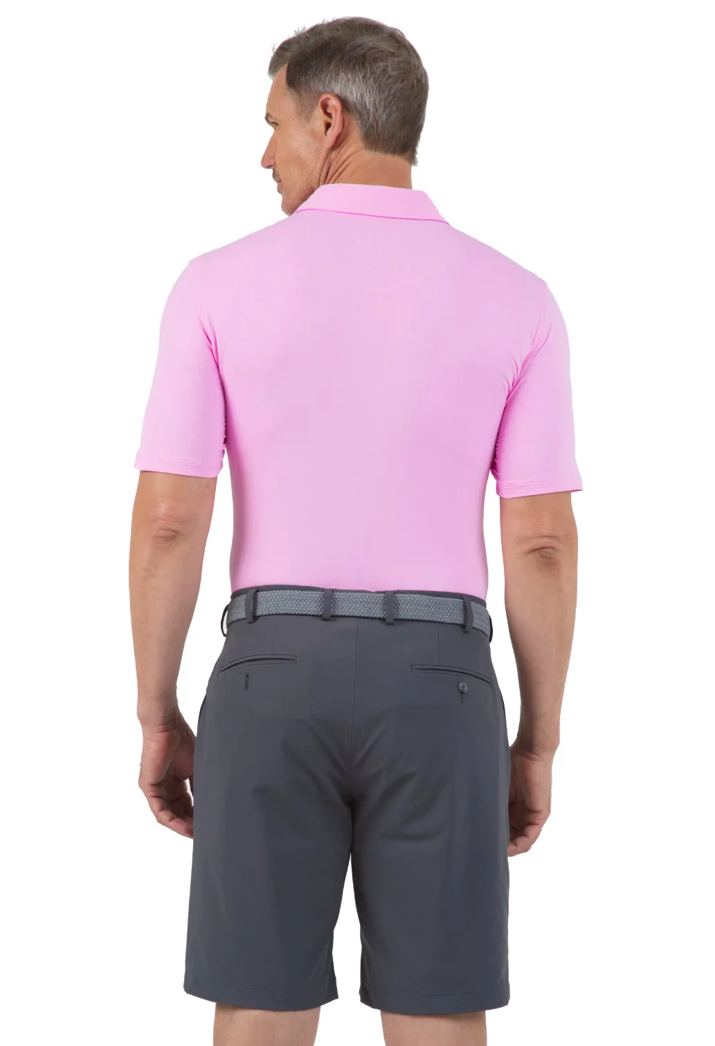 IBKUL Mens Polo Lt. Pink