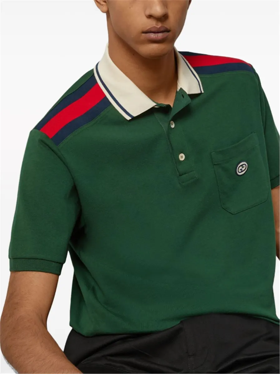 INTERLOCKING G COTTON POLO SHIRT