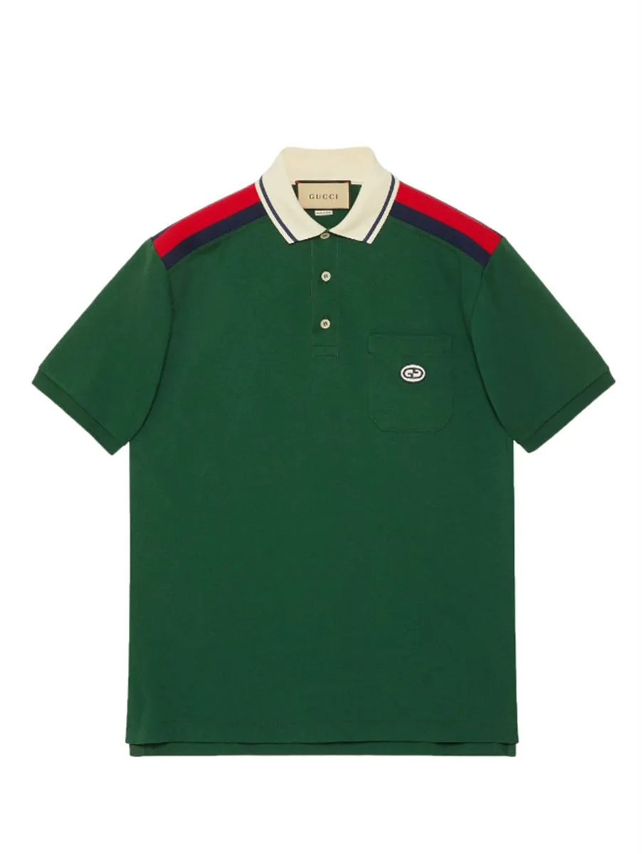 INTERLOCKING G COTTON POLO SHIRT