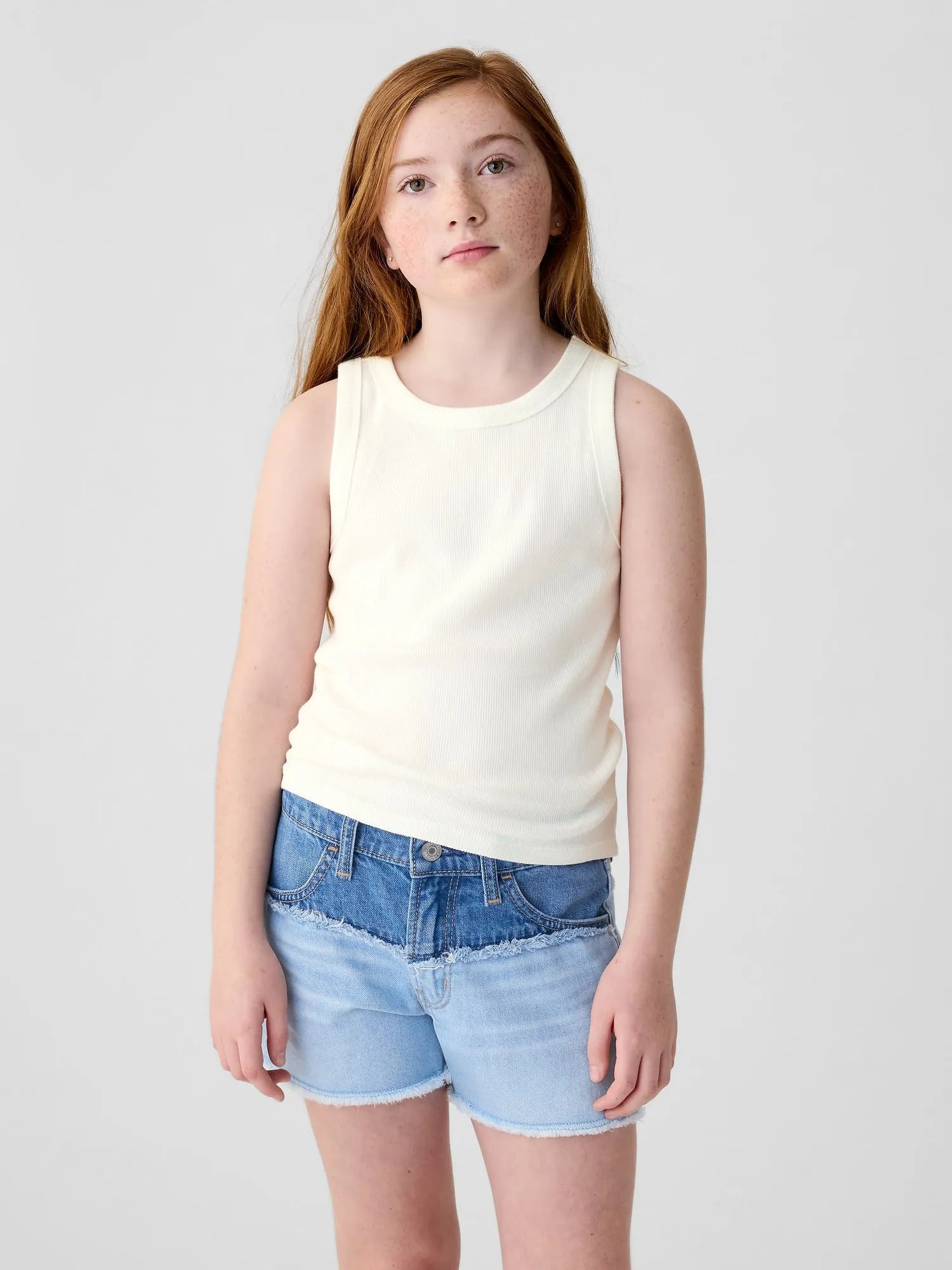 Kids Rib Tank Top