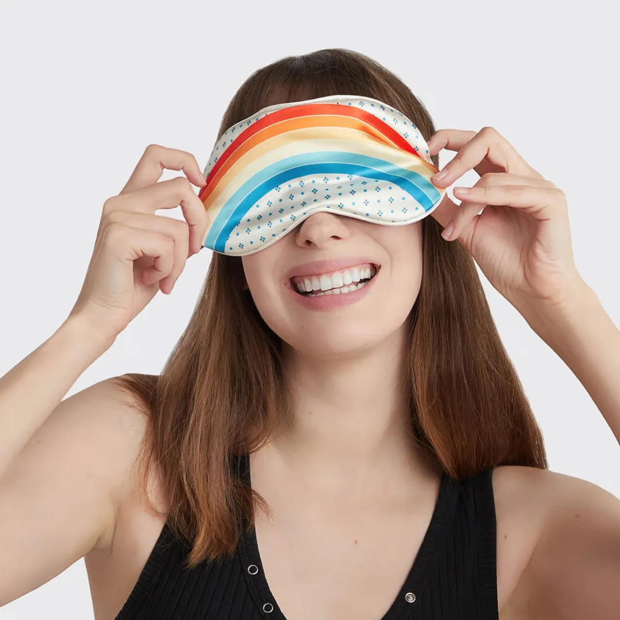 Kitsch x Stranger Things Satin Pillowcase   Eye Mask Set