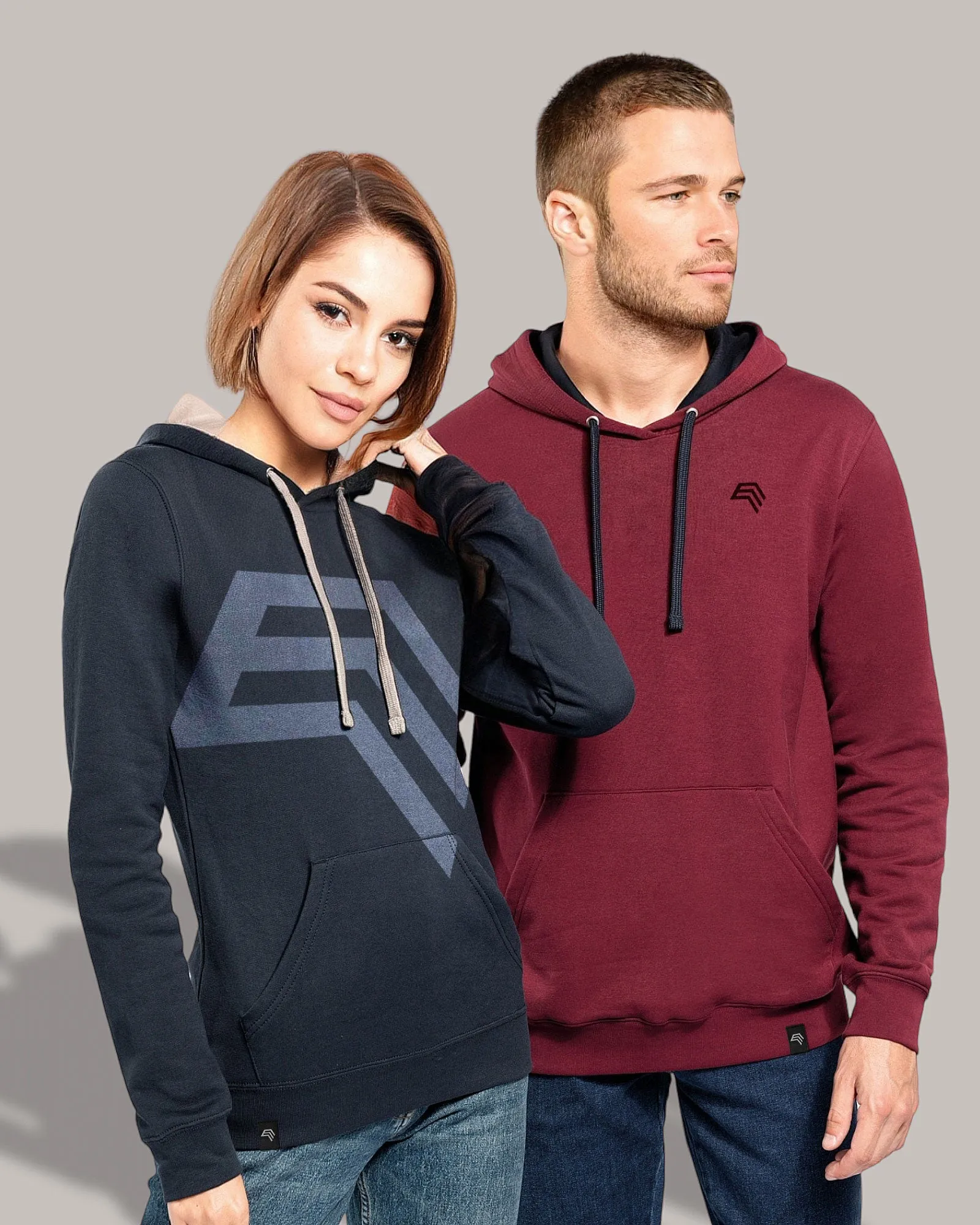 KRB K446 ― Bi-Color Hoodie Sweatshirt - Schwarz / Gelb