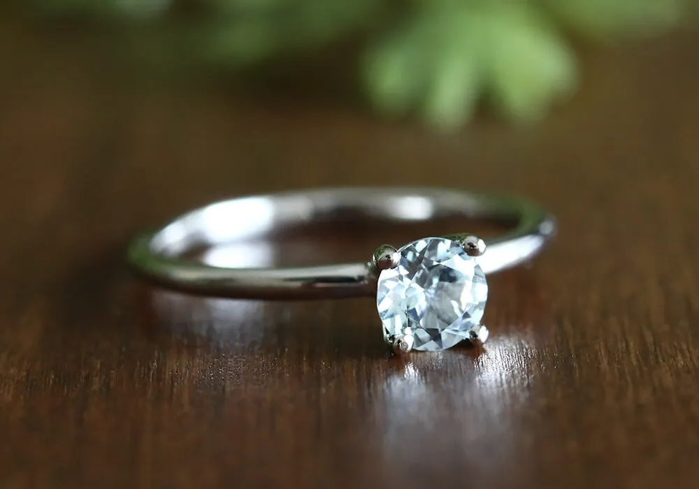 Lauren Aquamarine Ring