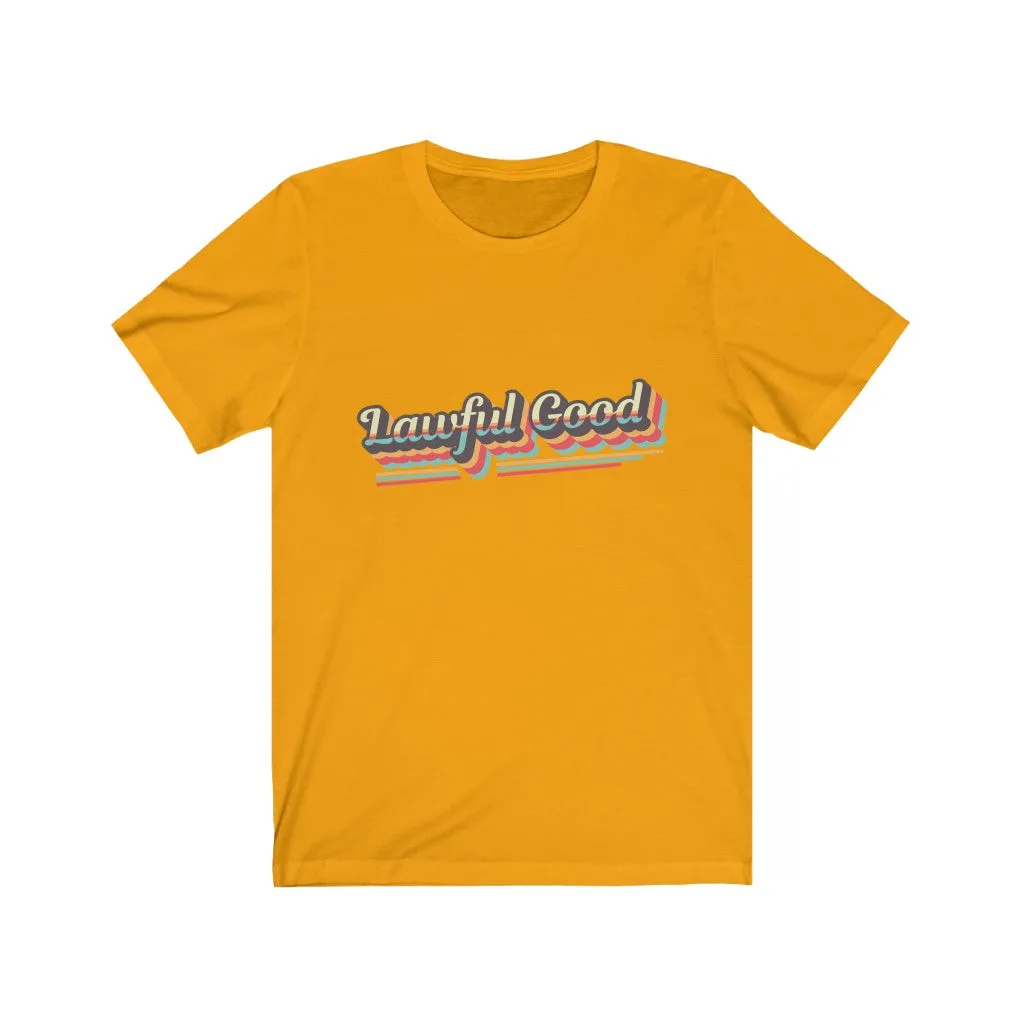 Lawful Good Retro Tee