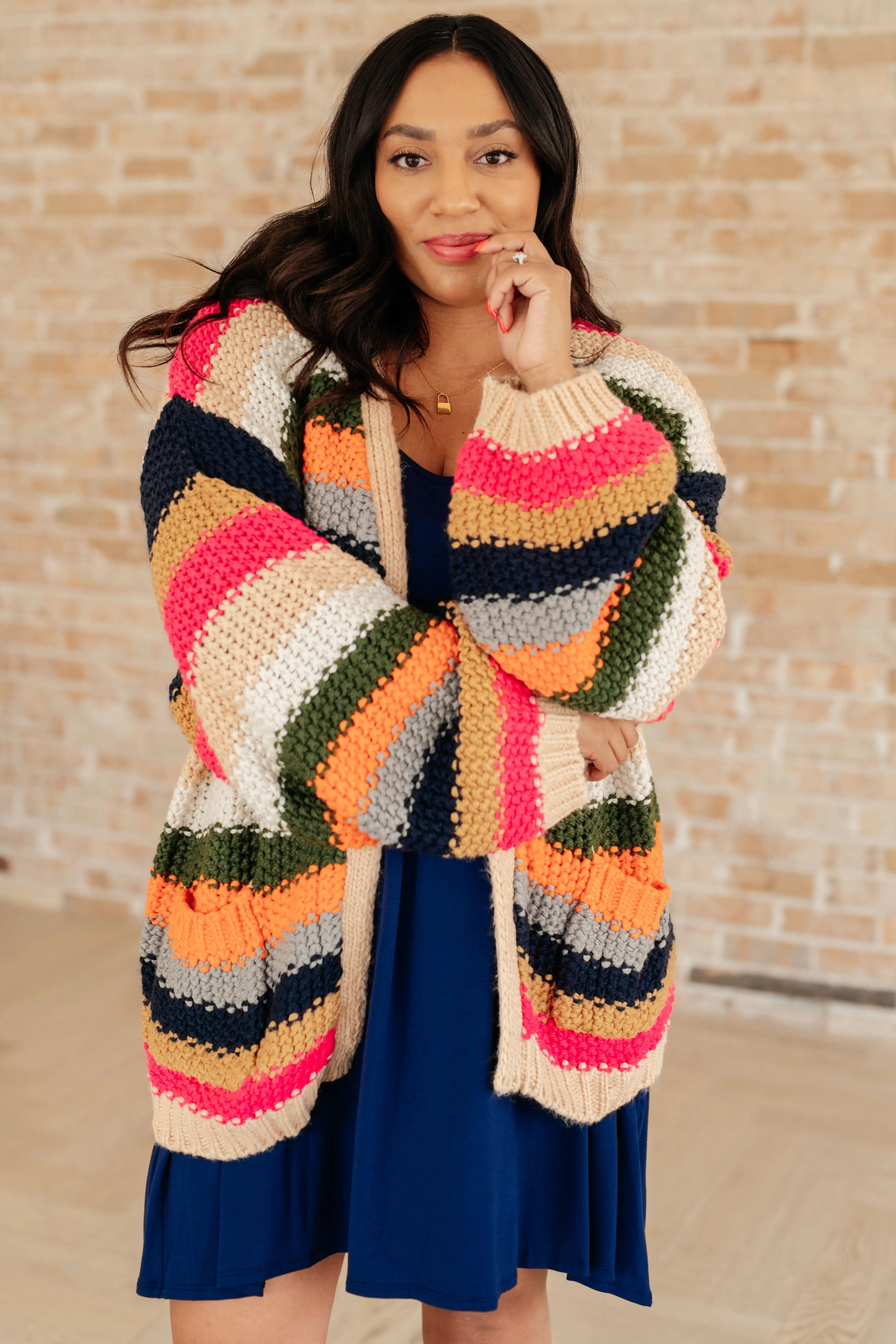 Life in Technicolor Knit Cardigan