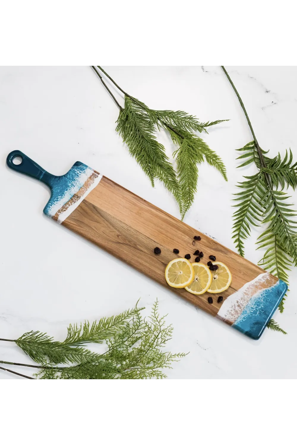 Lynnie Cheeseboard - Baguette Acacia Ocean Vibes