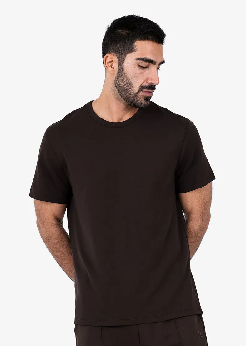 Mens All Around Lounge Tee Coffee