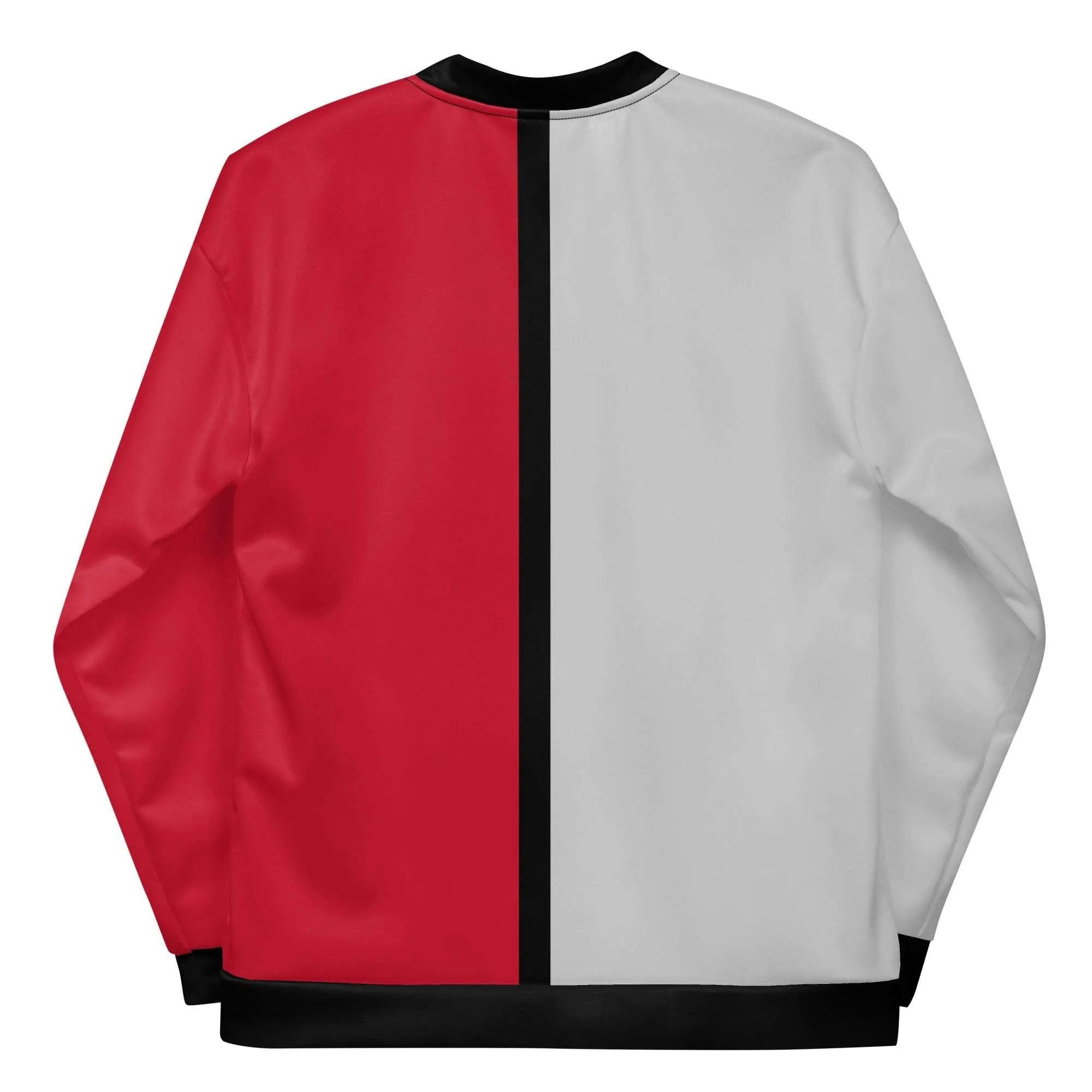 Men's Character Theme Cross-Color Bomber Jacket