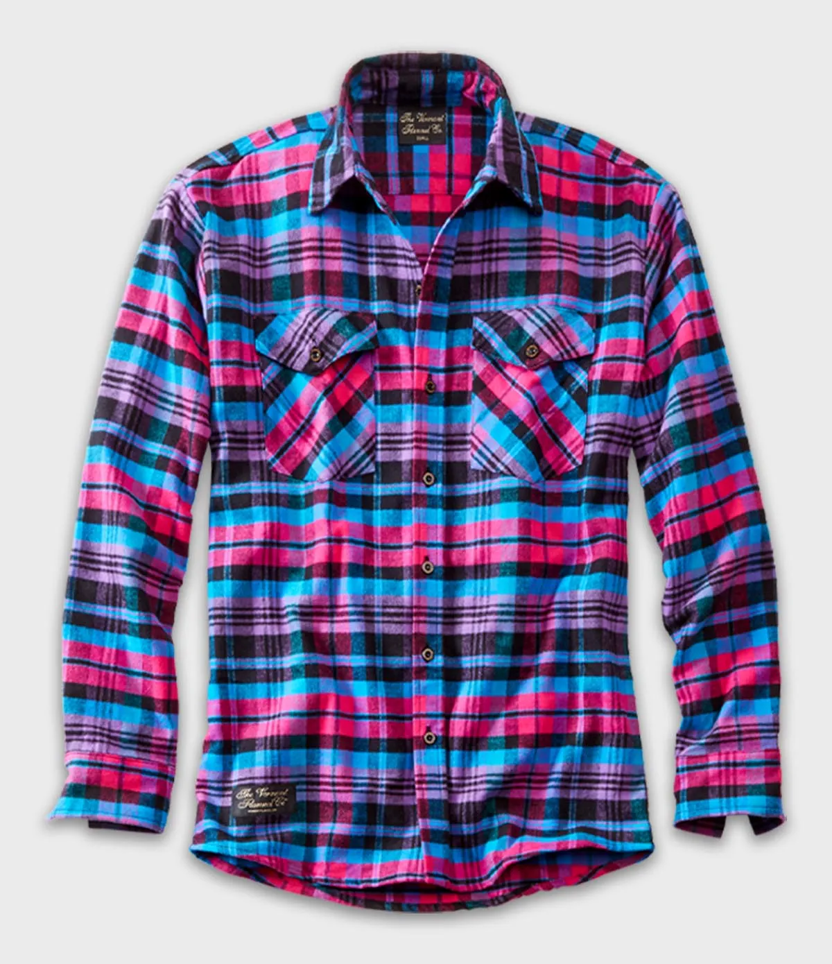 Men's Classic Flannel Shirt - Tropic