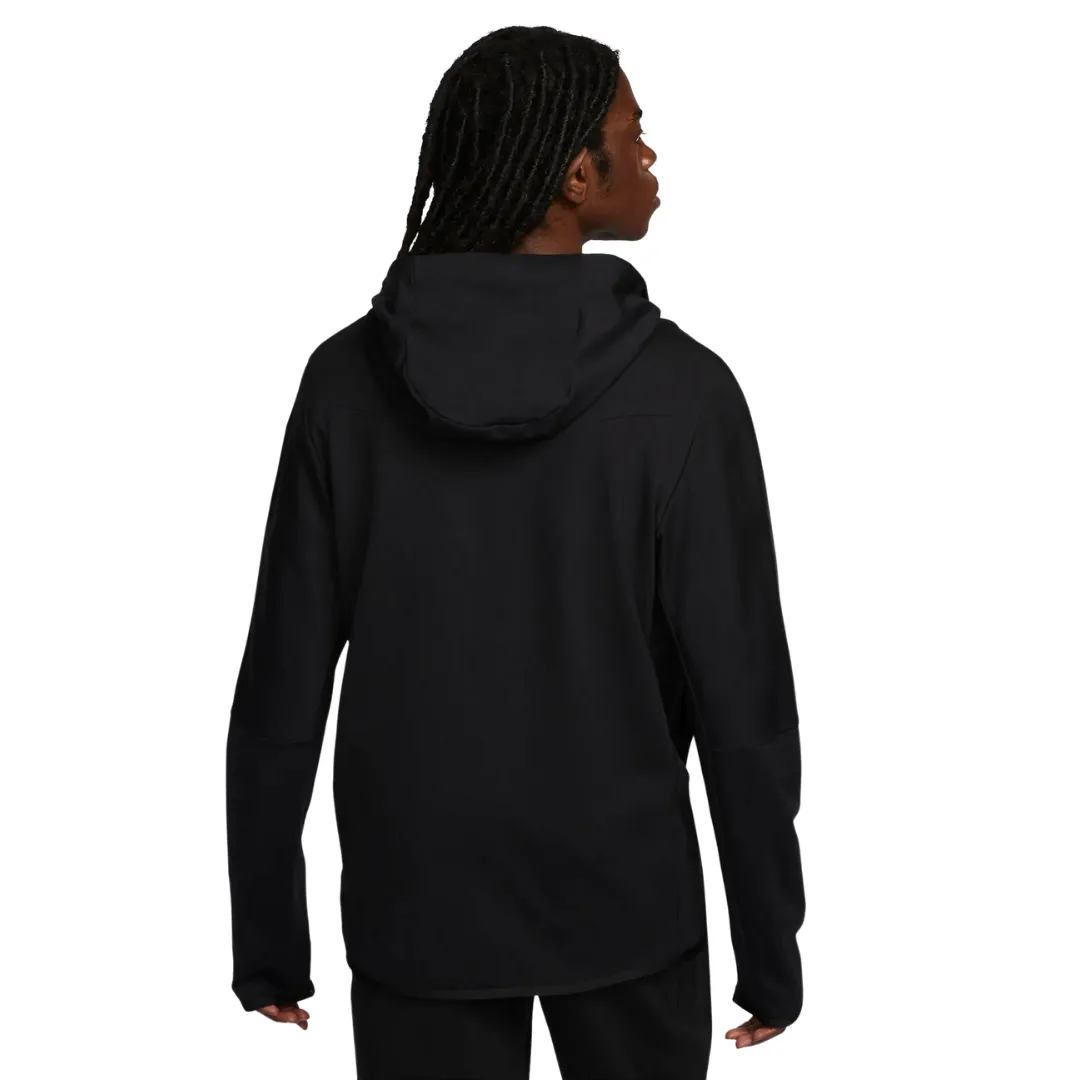 Men's Nike Sportswear Tech Fleece Lightweight Full-Zip Hoodie - Black/Black