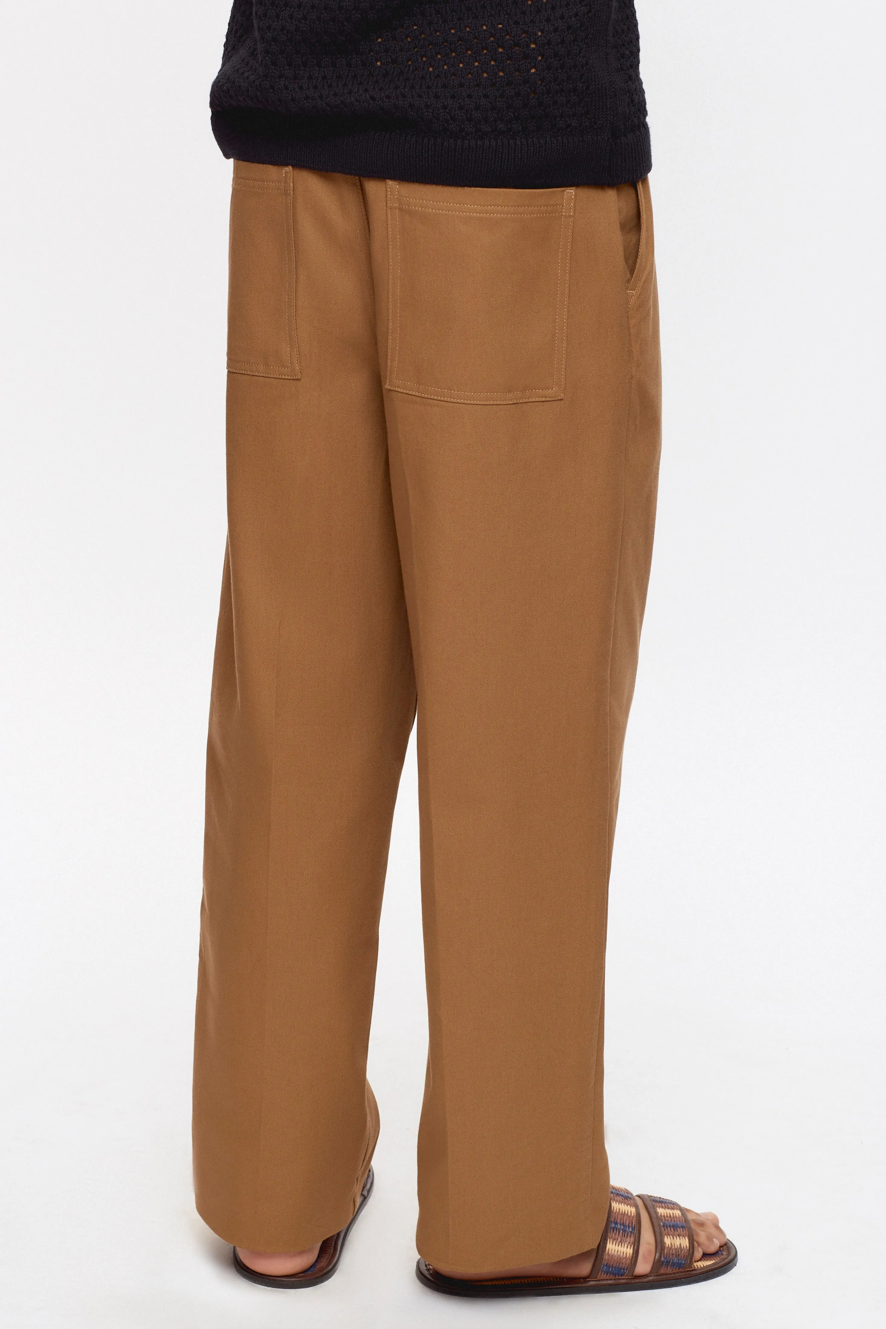 Men's Nilus Trouser in British Khaki