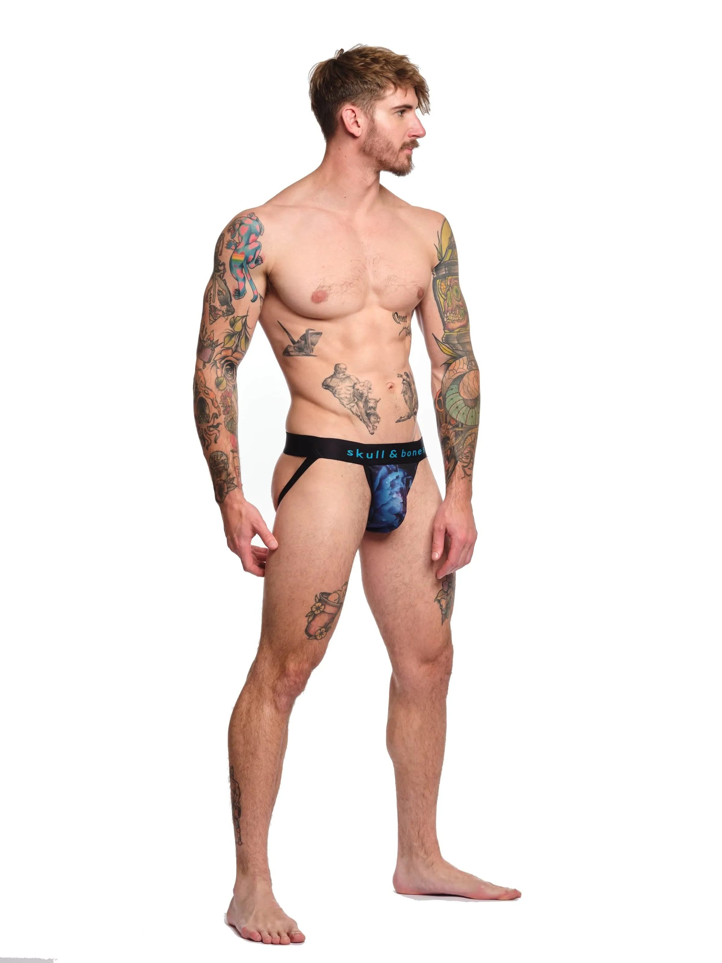 Midnight Peony Jockstrap