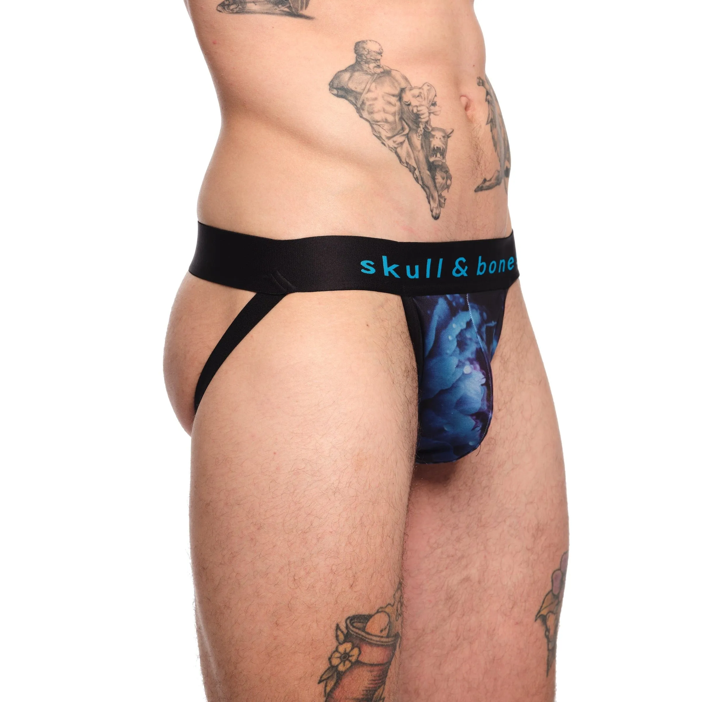 Midnight Peony Jockstrap