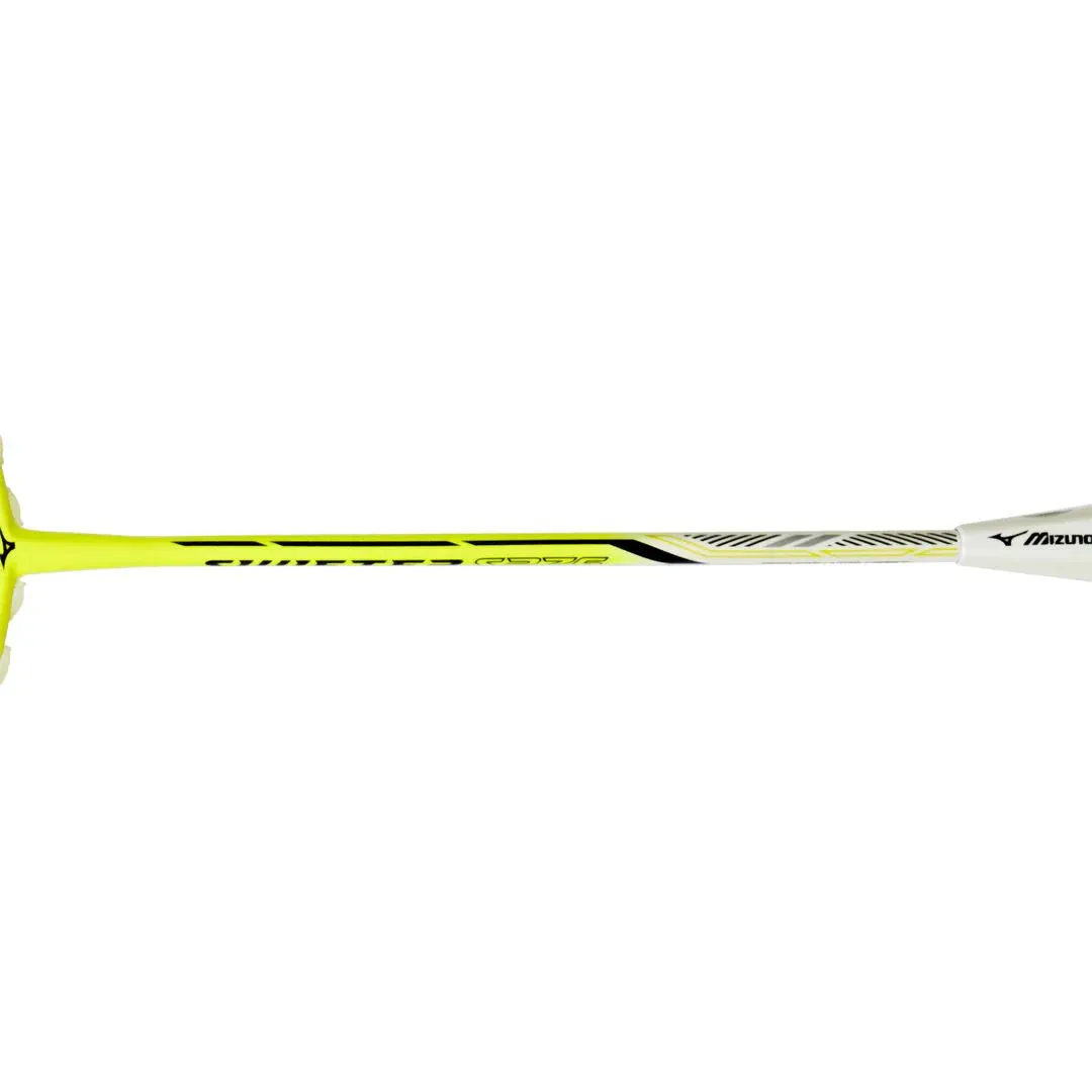 Mizuno Swifter SP76 Badminton Racket 5U (Unstrung) - White/Wild Lime/Black