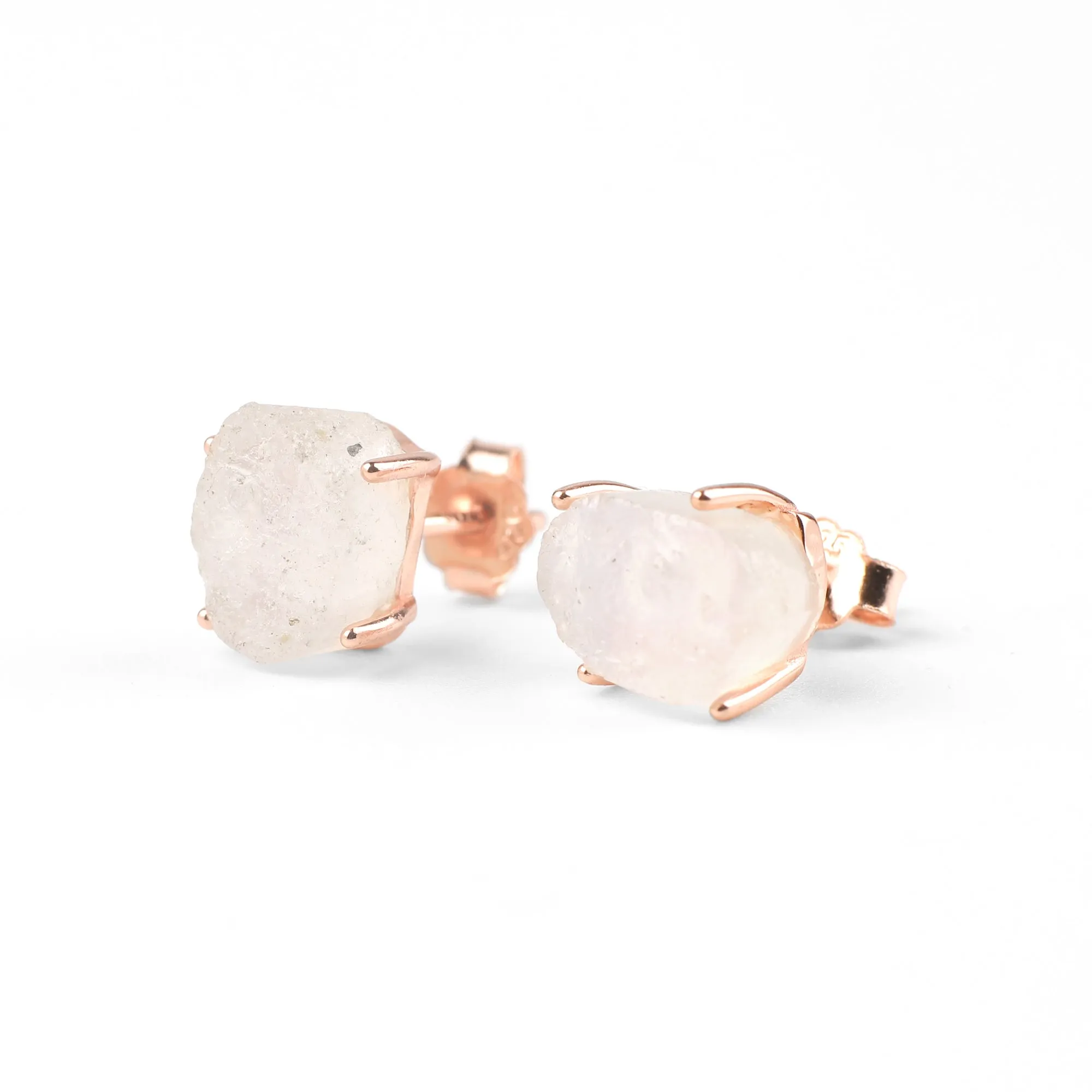 Moonstone Stud Earrings