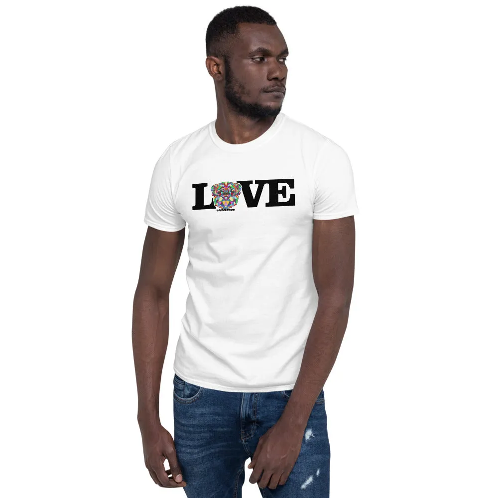 New Love Pug Short-Sleeve Unisex T-Shirt