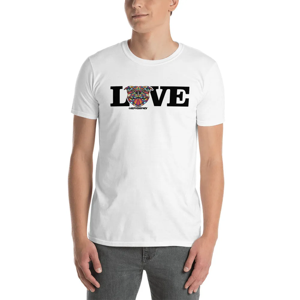 New Love Staffy Short-Sleeve Unisex T-Shirt